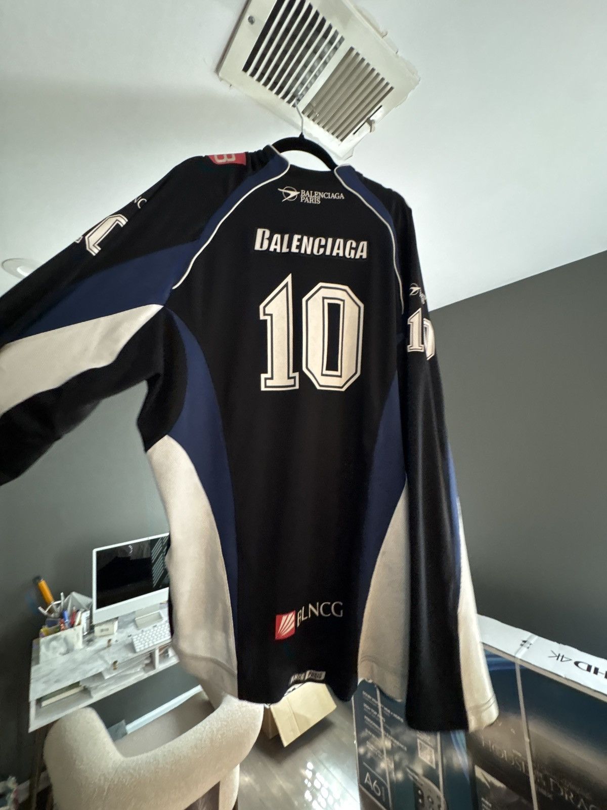 Balenciaga STEAL. Balenciaga Hockey Jersey Size US XL / EU 56 / 4 - 3 Thumbnail
