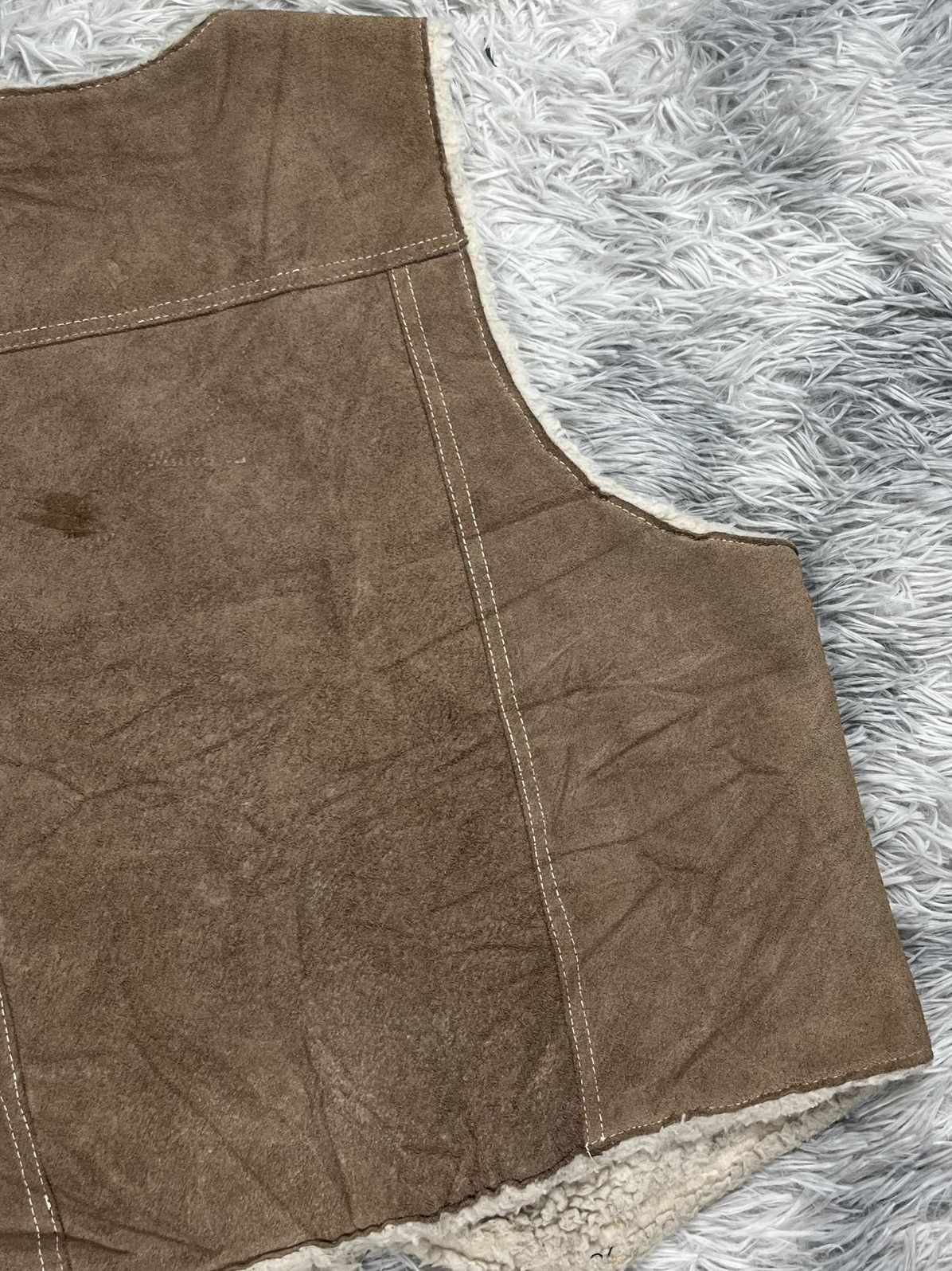 Genuine Leather Vintage Genuine Laether Vest Size M / US 6-8 / IT 42-44 - 11 Thumbnail