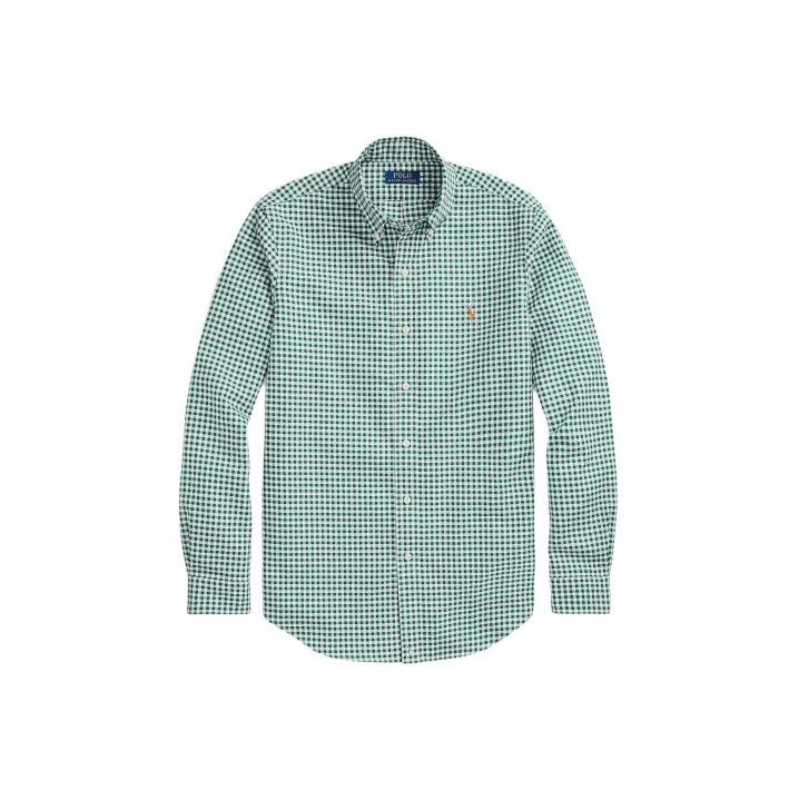 Polo Ralph Lauren Polo Ralph Lauren Men's Classic Check Oxford Shirt Size US L / EU 52-54 / 3 - 1 Thumbnail