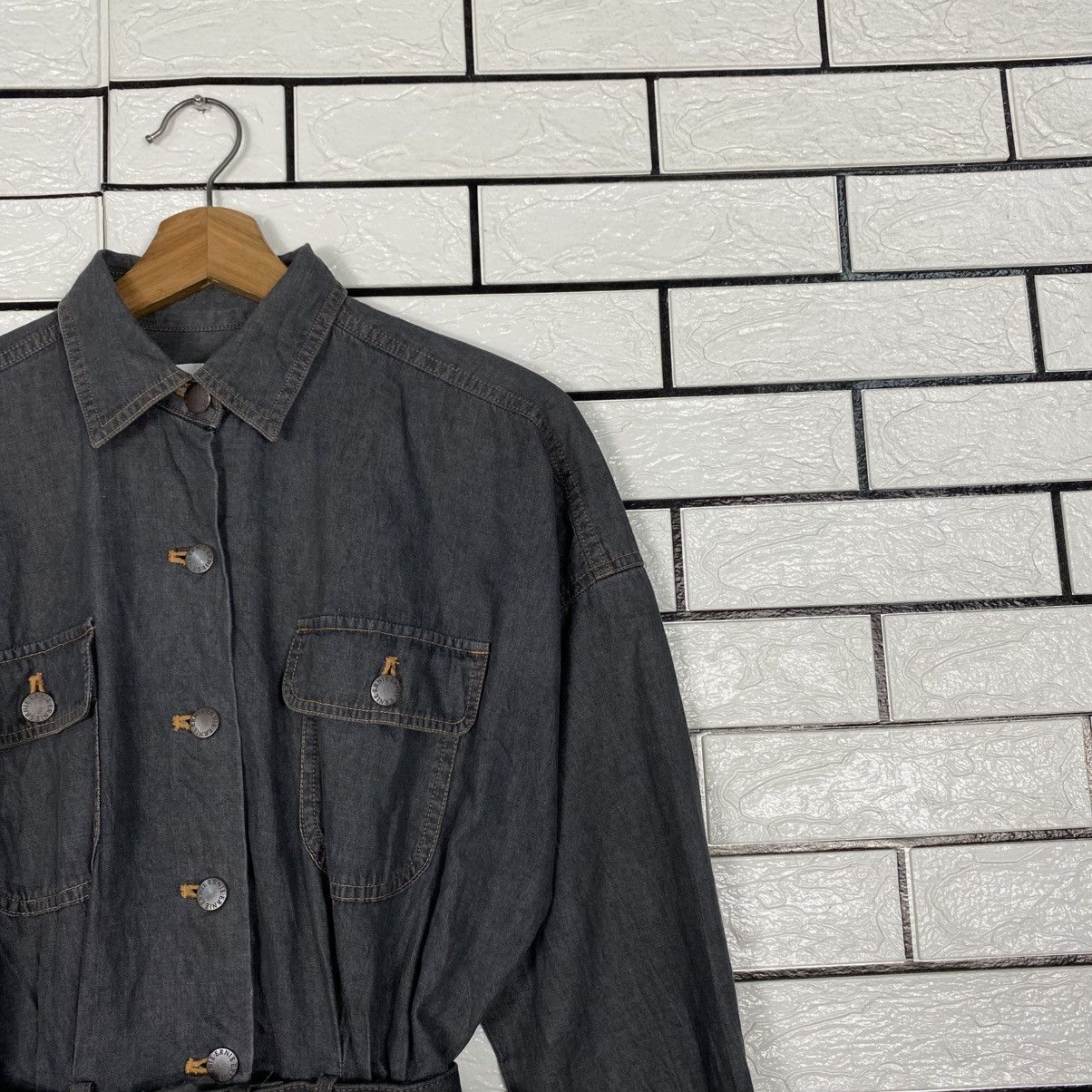 Japanese Brand Vintage Blouse Jacket Norma Kamali Size 26" / US 2 / IT 38 - 8 Thumbnail