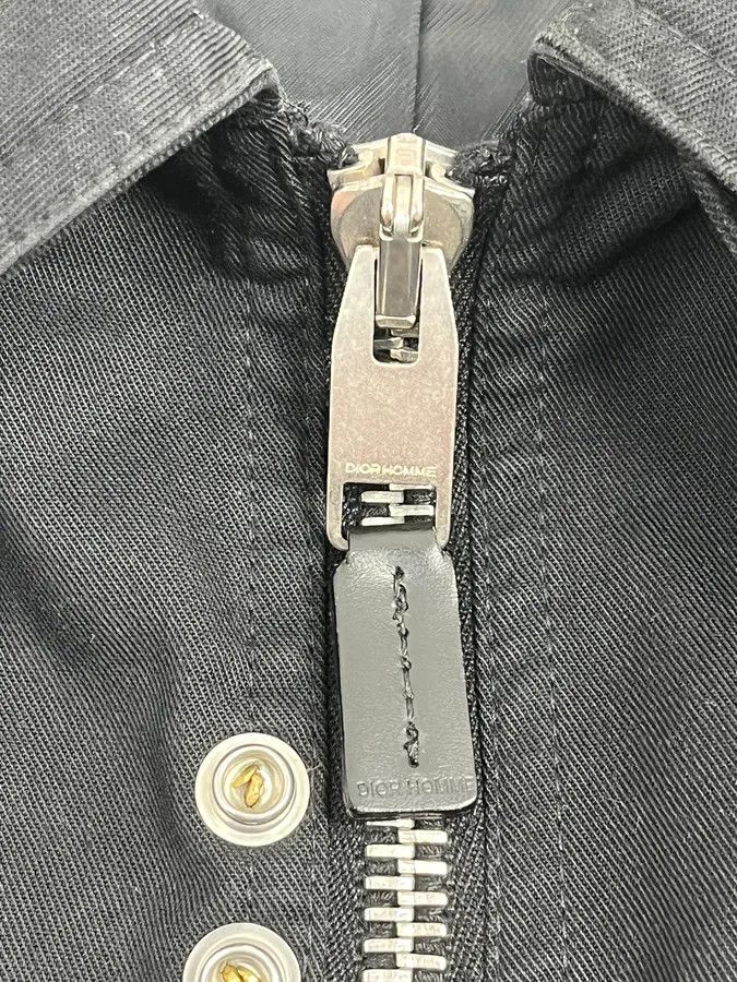Dior SS2007 Dior Homme Black Snap Panel Cargo Jacket by Hedi Slimane Size US M / EU 48-50 / 2 - 8 Thumbnail