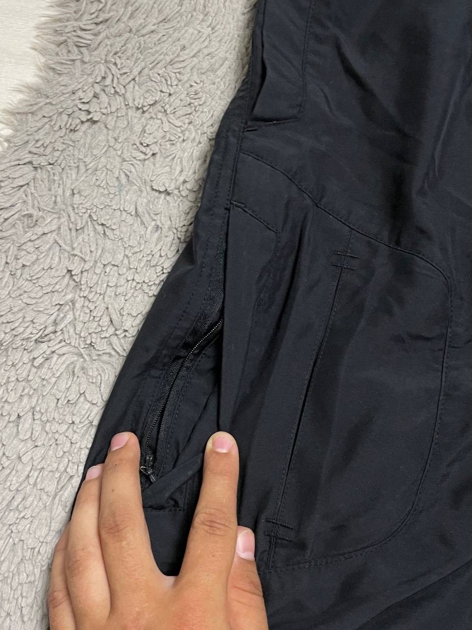 Nike × Vintage Nike Vintage Y2k Nylon Drill Track Baggy Pants Size US 41 - 4 Thumbnail