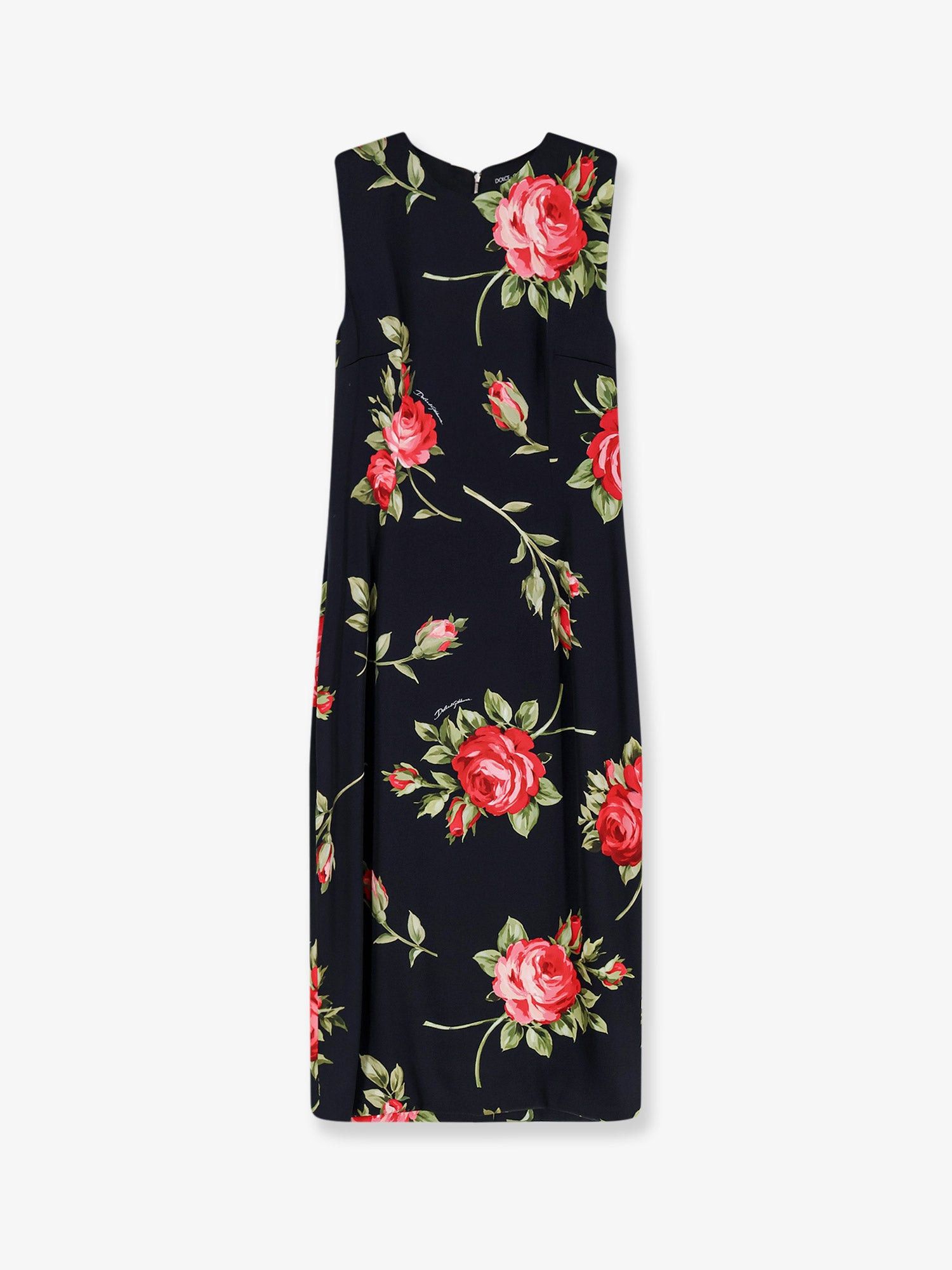 Dolce & Gabbana Viscose Dress With Iconic Print Size S / US 4 / IT 40 - 1 Thumbnail