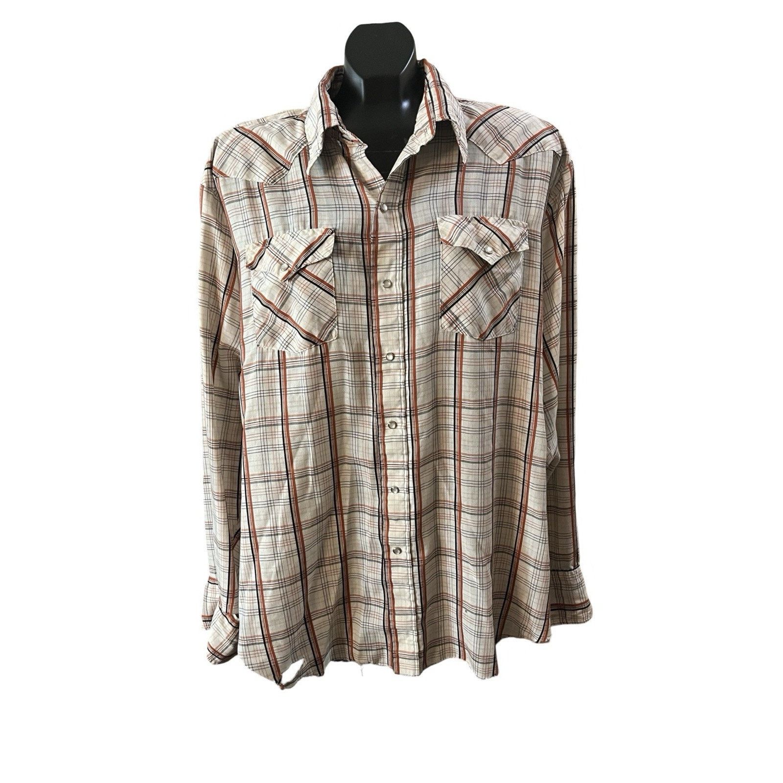 Panhandle Slim Vintage Panhandle Slim Western Pearl Snap Shirt – Size XL Size US XL / EU 56 / 4 - 1 Thumbnail