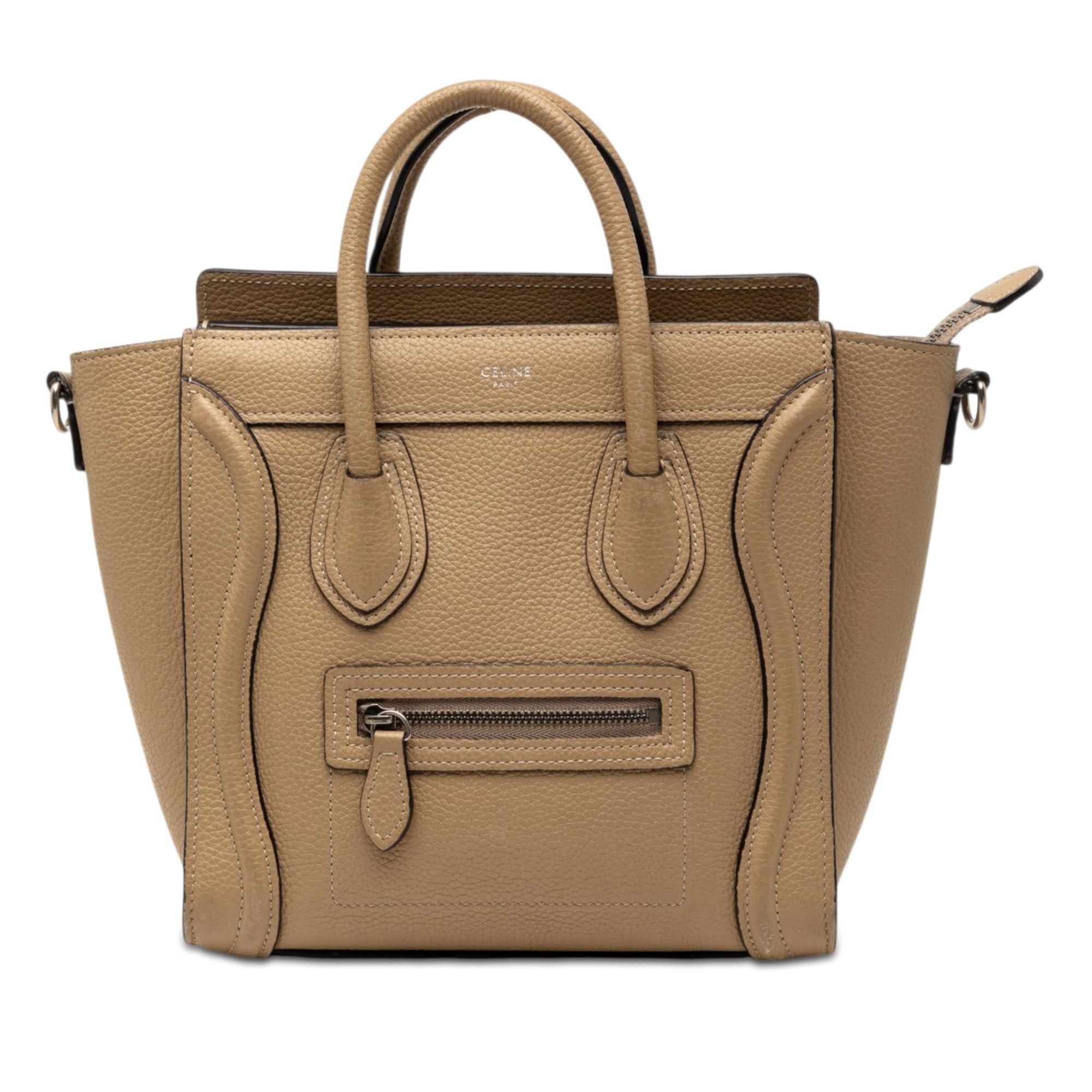 Celine Nano Leather Luggage Tote Size ONE SIZE - 1 Thumbnail