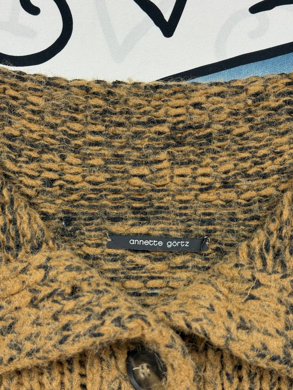 Annette Gortz Annette Gortz Avant garde/Luxury Sweater Alpaca wool Size XS Size XS / US 0-2 / IT 36-38 - 5 Thumbnail