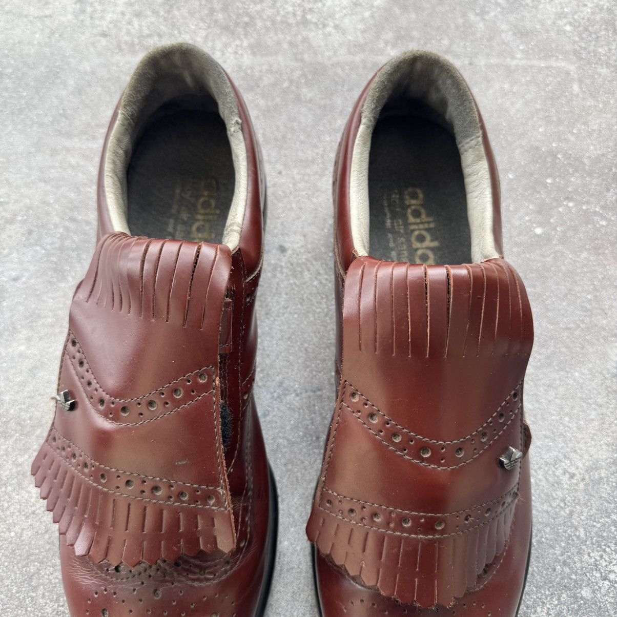Adidas 1993 Adidas Golf Saddle Vintage Rare Retro Leather Shoes Size US 11 / EU 44 - 8 Thumbnail