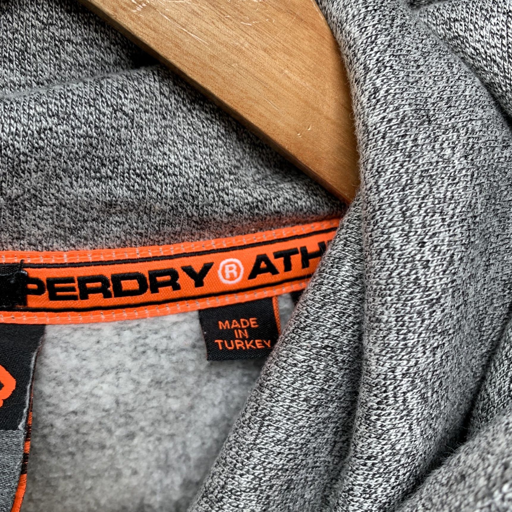 Superdry Superdry Hoodie Men Small Gray Japan Graphic Oversized Pullover Fleece Long Sleeve Size US S / EU 44-46 / 1 - 6 Thumbnail