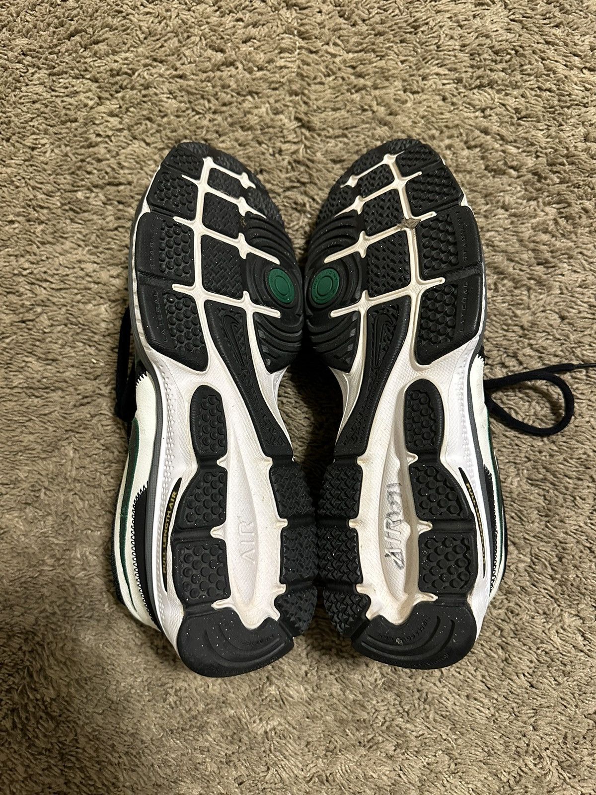 Nike × Vintage Vintage Nike Air Edge Essential “green lantern” 00s size 14 Size US 14 / EU 47 - 6 Thumbnail