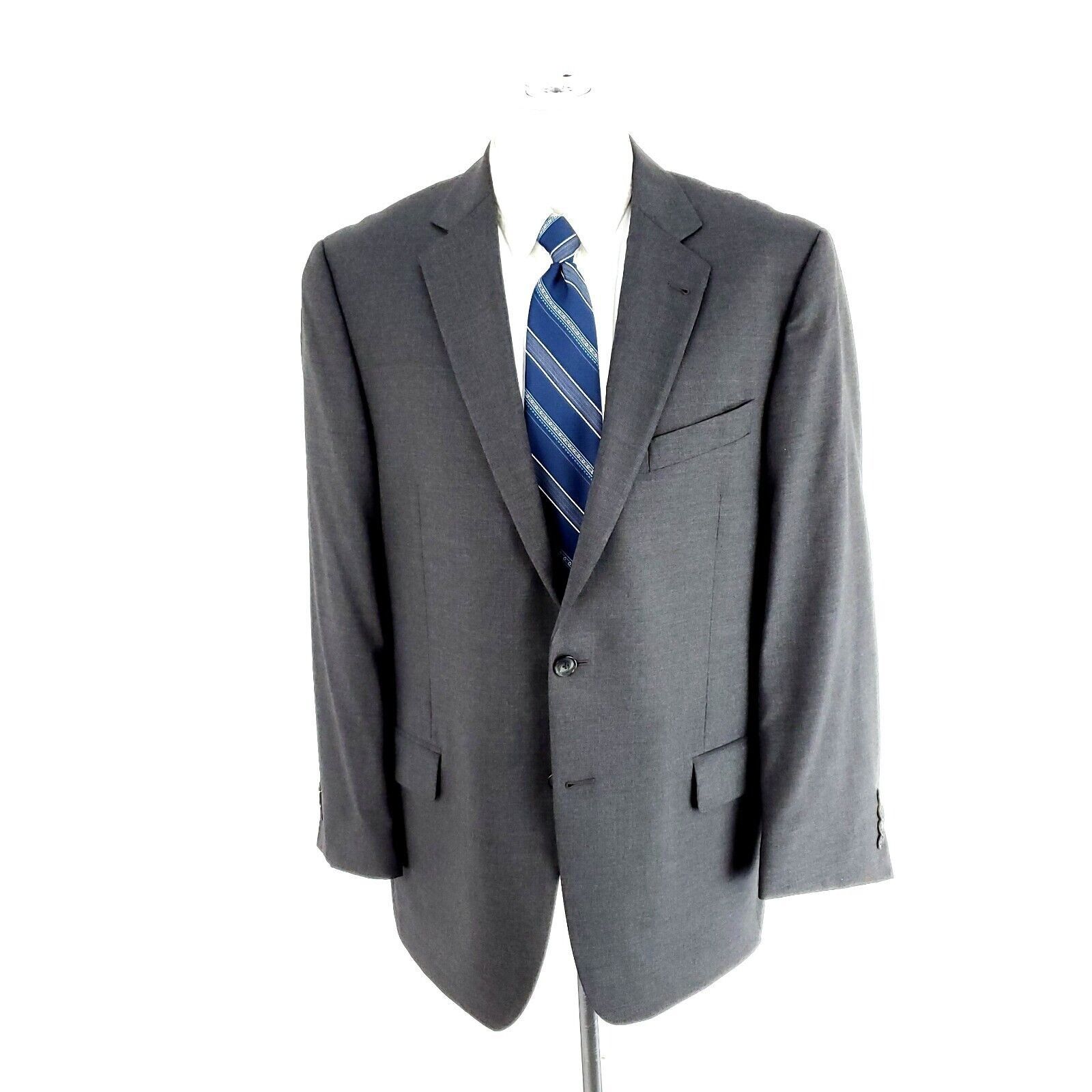 Joseph Abboud Joseph Abboud Angelico Super 100s Wool 2 Button Blazer 42R G Size 42R - 3 Thumbnail