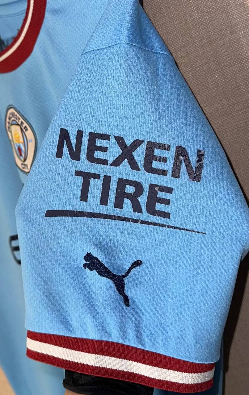 Puma Puma Manchester City Home Football Shirt Jersey 2022 2023 Size US L / EU 52-54 / 3 - 2 Thumbnail