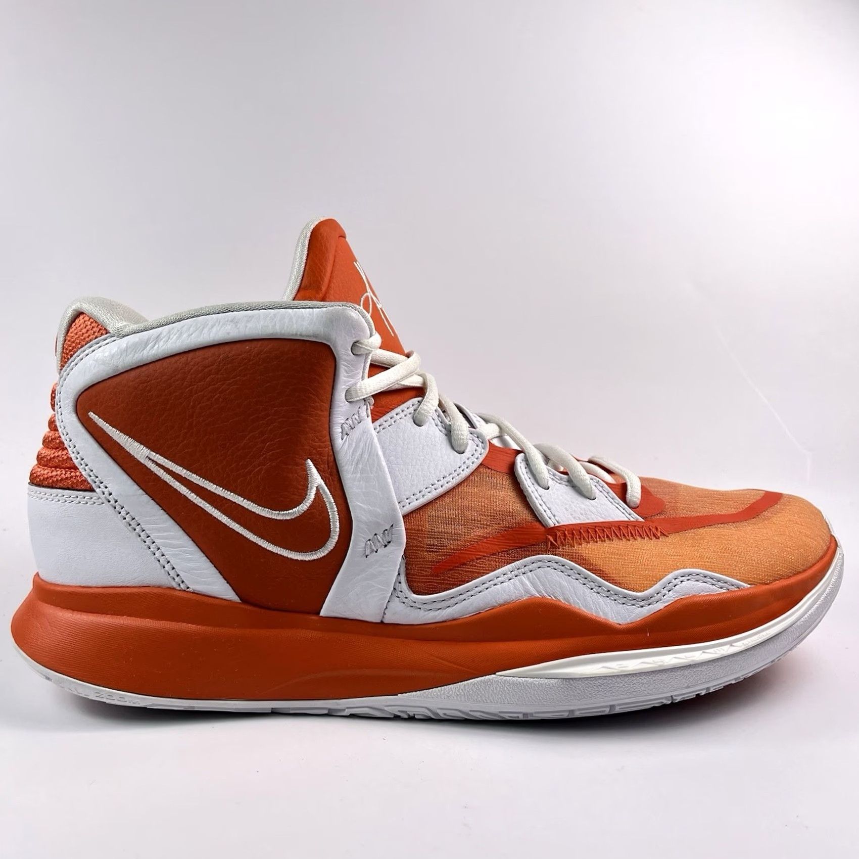 Nike Nike Mens Kyrie Infinity TB Sneakers DO9616-802 Orange Basketball Mid Top 11.5 Mens Shoes Size US 12 / EU 45 - 2 Thumbnail