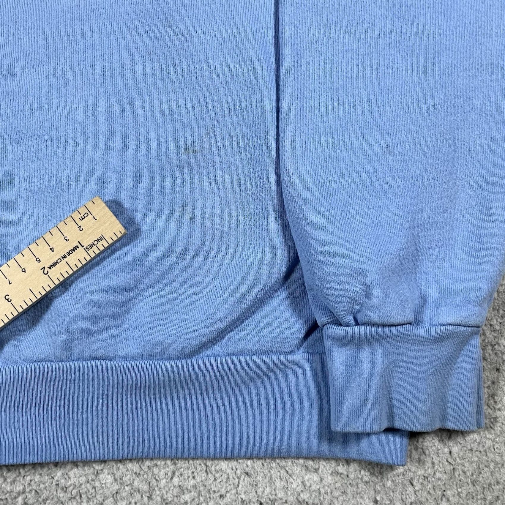 Vintage Lyrical Lemonade Hoodie Mens L Blue Sweatshirt Embroidered Logo Music Fest Hooded Pullover VINTAGE? Size US L / EU 52-54 / 3 - 4 Thumbnail