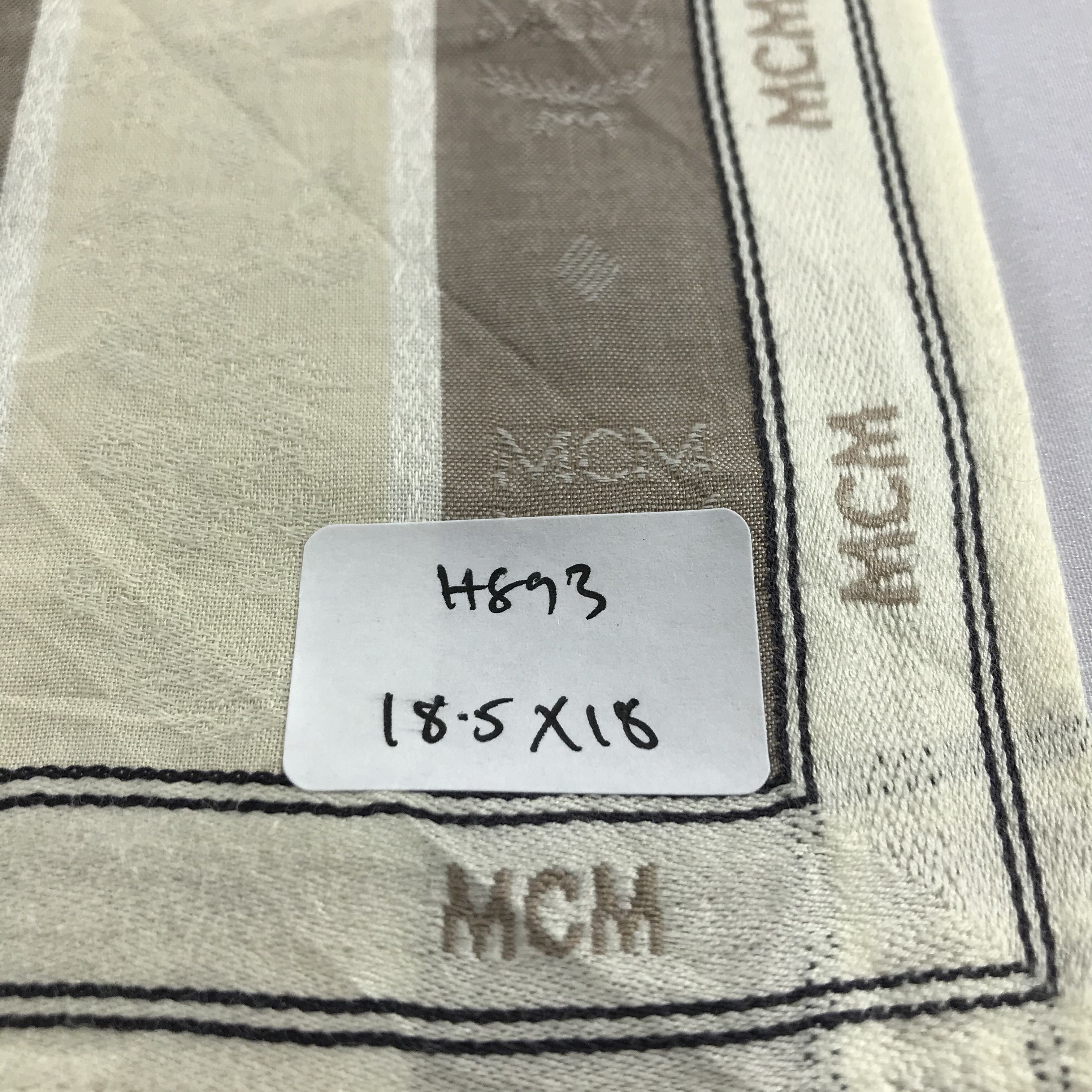 MCM MCM Monogram Handkerchief Neckerchief Bandana H893 Size ONE SIZE - 6 Thumbnail