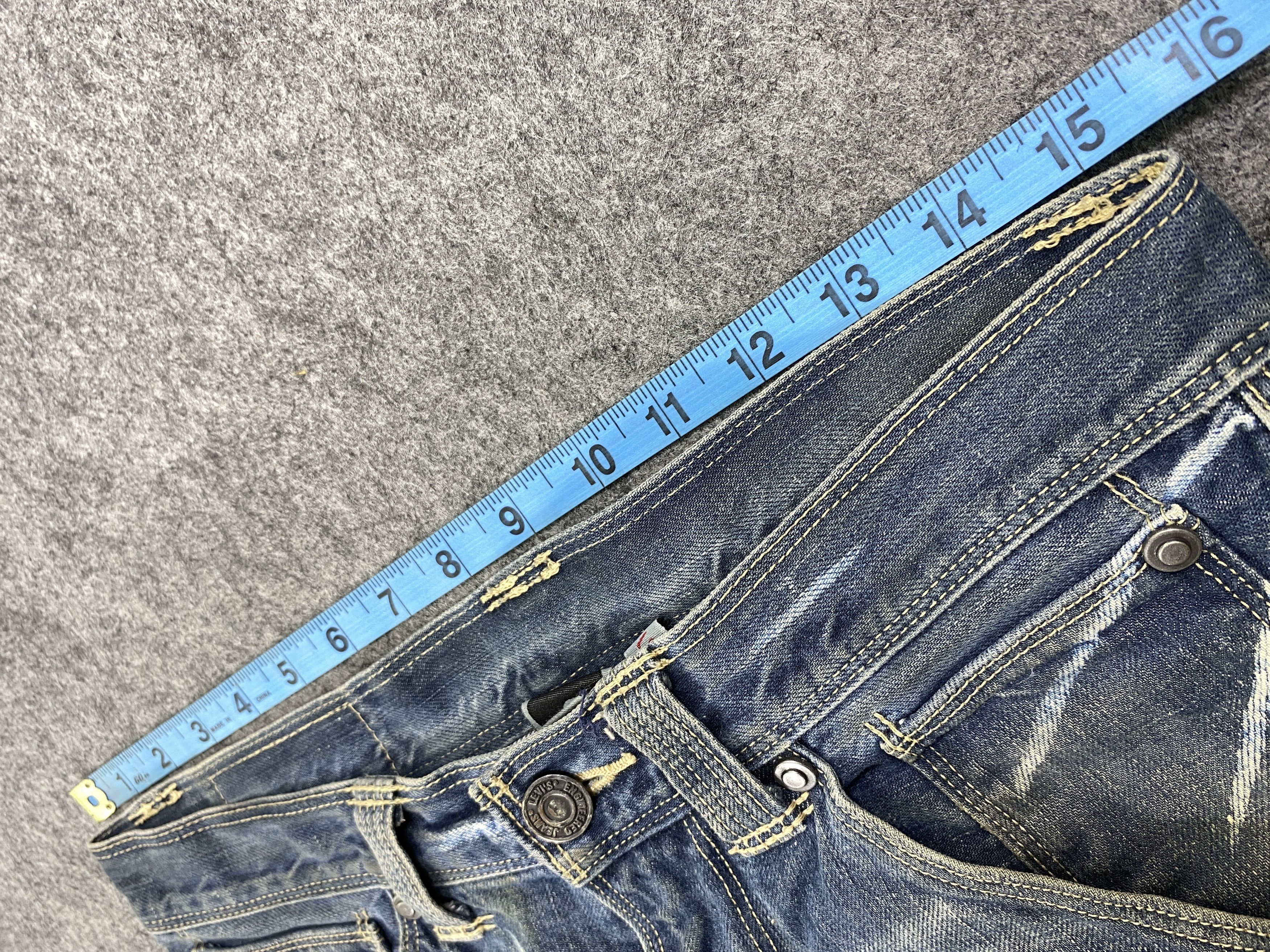 Levi's Blue Distressed Vintage Levi's Engineered 31x32 Denim SJ056 Size US 31 - 5 Thumbnail