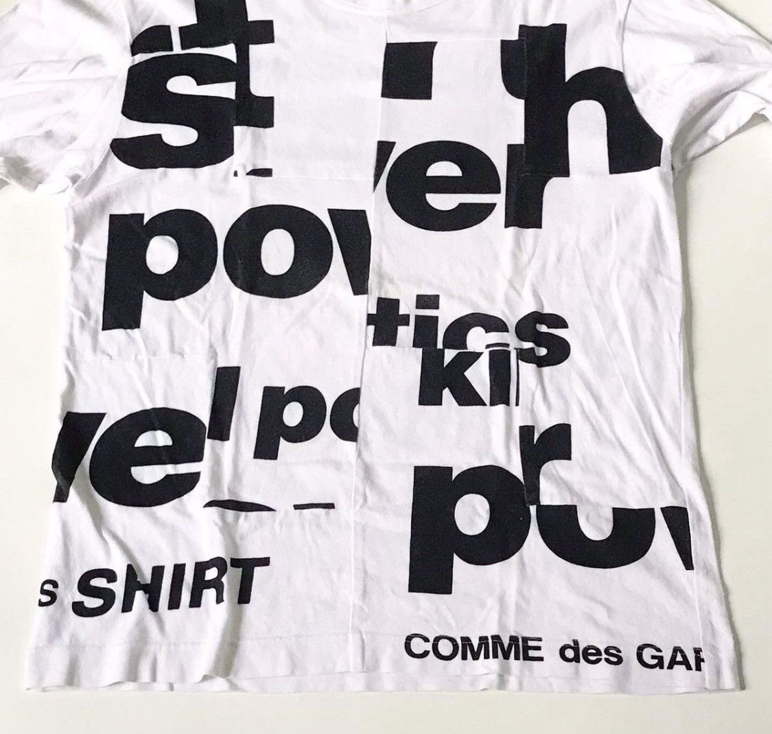 Comme des Garcons Vintage CDG SHIRT split logo longsleeve Size US L / EU 52-54 / 3 - 4 Thumbnail