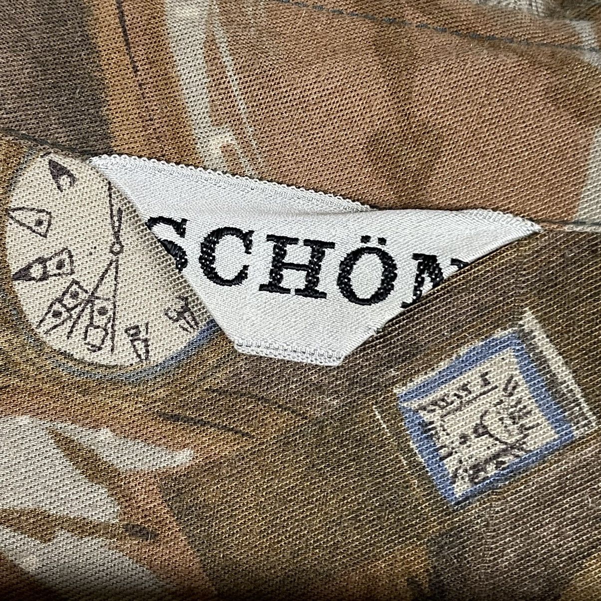 Mila Schon Vintage Schon AOP Clocks Long Sleeve Shirt Size US M / EU 48-50 / 2 - 16 Thumbnail