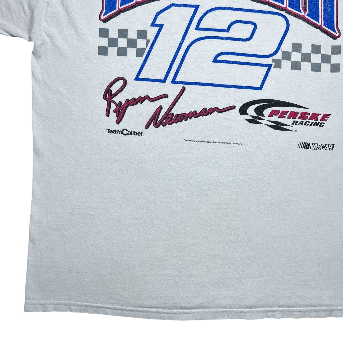 NASCAR Y2K Nascar Ryan Newman Dodge Mobil Double Sided Graphic Tee Size US XL / EU 56 / 4 - 12 Thumbnail