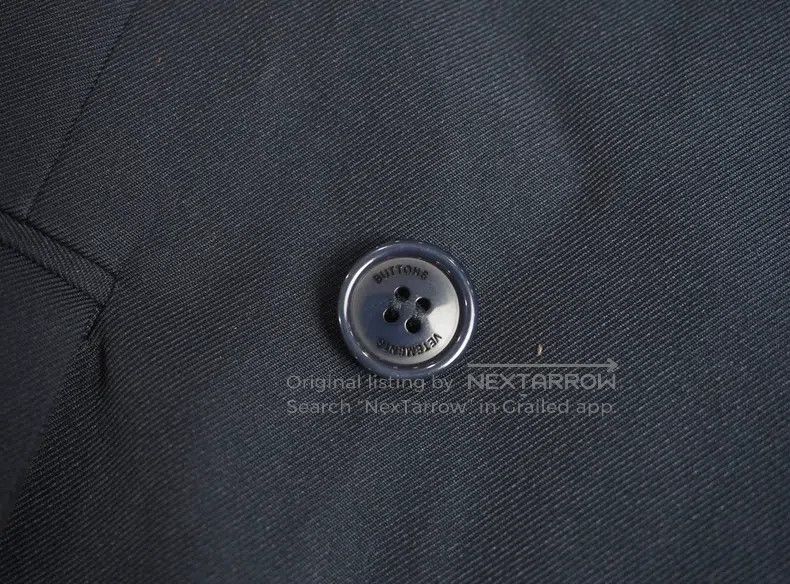 Vetements Vetements Deep blue silhouette back patch jacket Size US XS / EU 42 / 0 - 7 Thumbnail