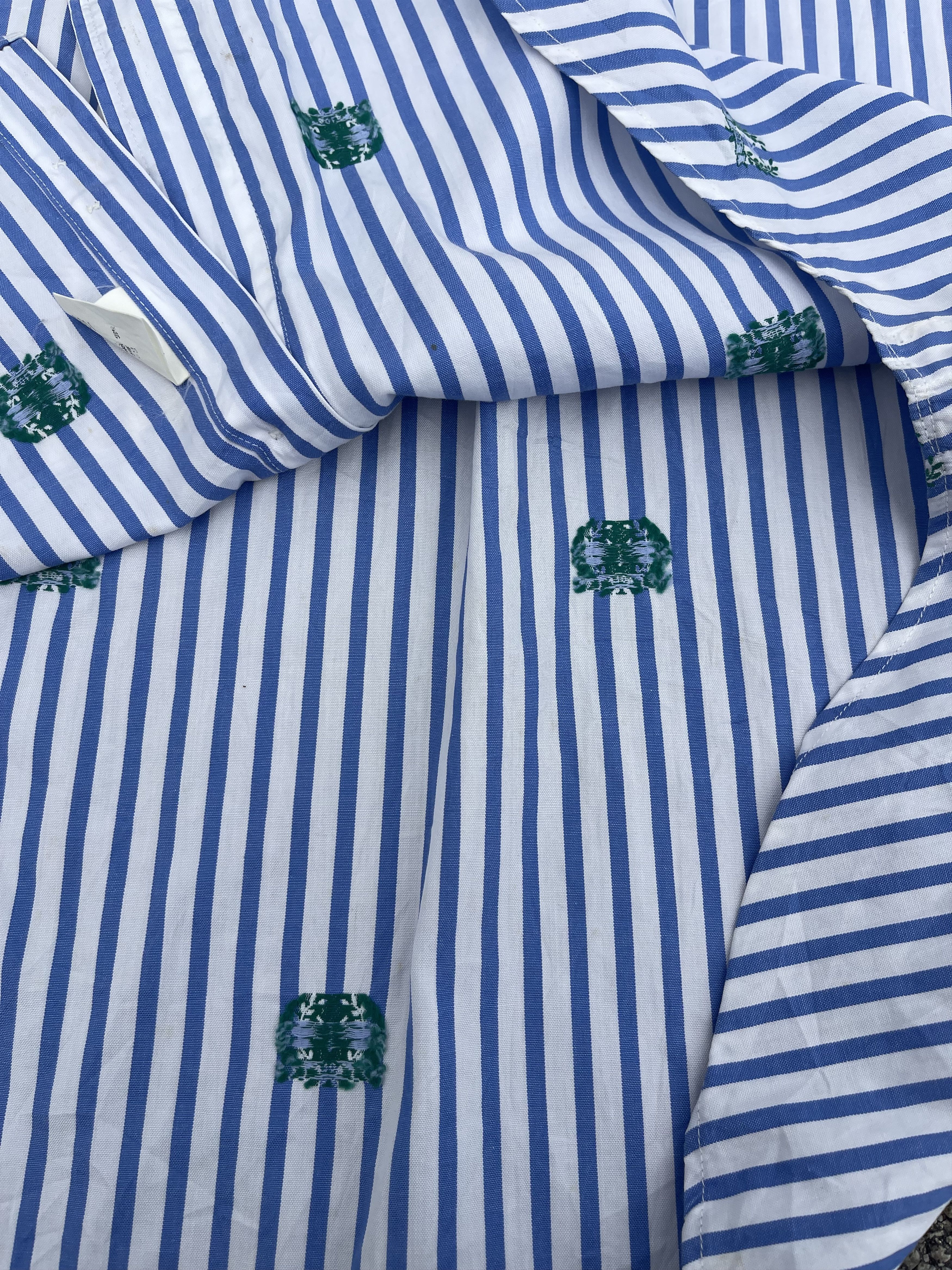 Christian Dior Monsieur × Vintage Vtg C.Dior Casual Full Embroidery Crest Logo Shirt Size US M / EU 48-50 / 2 - 10 Thumbnail