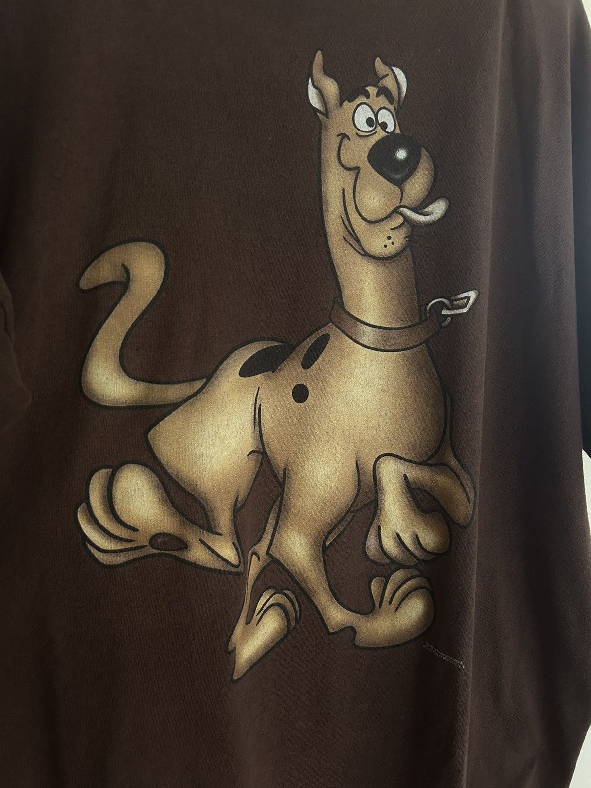 Vintage 1997 Hanna Barbera Scooby Doo Brown Stanley Desantis T-shirt Size US XL / EU 56 / 4 - 2 Thumbnail