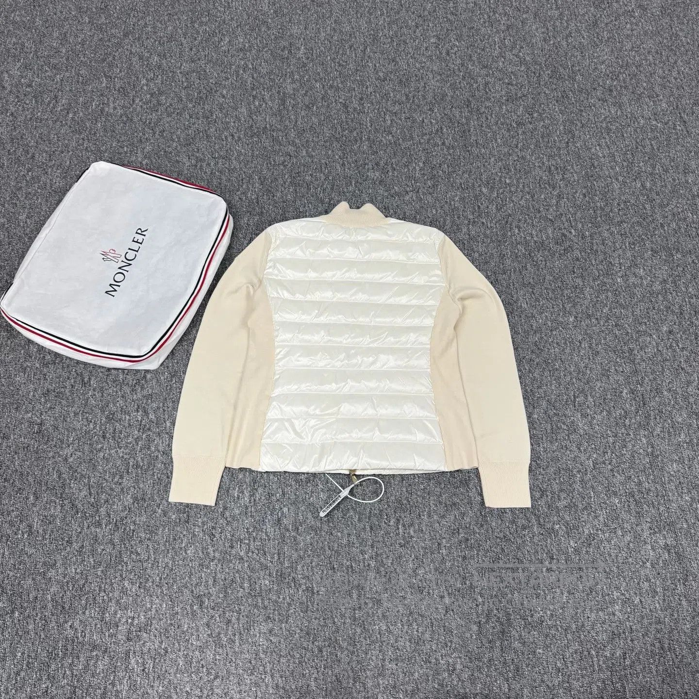 Moncler Moncler Cardigan knit patchwork down jacket coat| Size US S / EU 44-46 / 1 - 2 Thumbnail