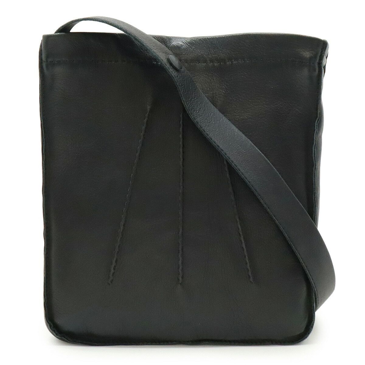 Hermes Hermes To Do Leather Shoulder Bag Leather Crossbody Bag in Black, Women's