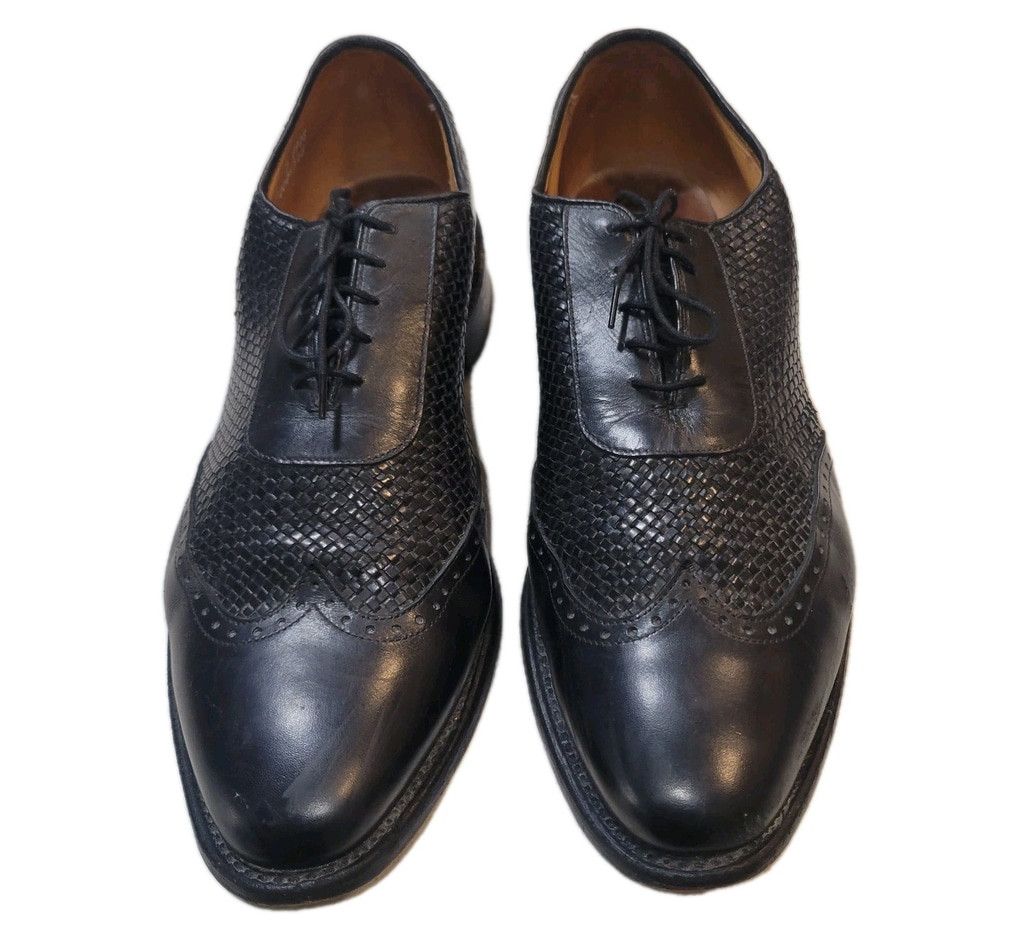 Allen Edmonds ALLEN EDMONDS Hampstead Men's Black Lace-Up Genuine Leather Size US 12 / EU 45 - 3 Thumbnail