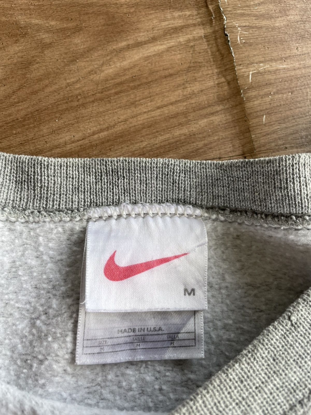 Nike × Vintage Vintage Nike sweatshirt Size US M / EU 48-50 / 2 - 5 Thumbnail