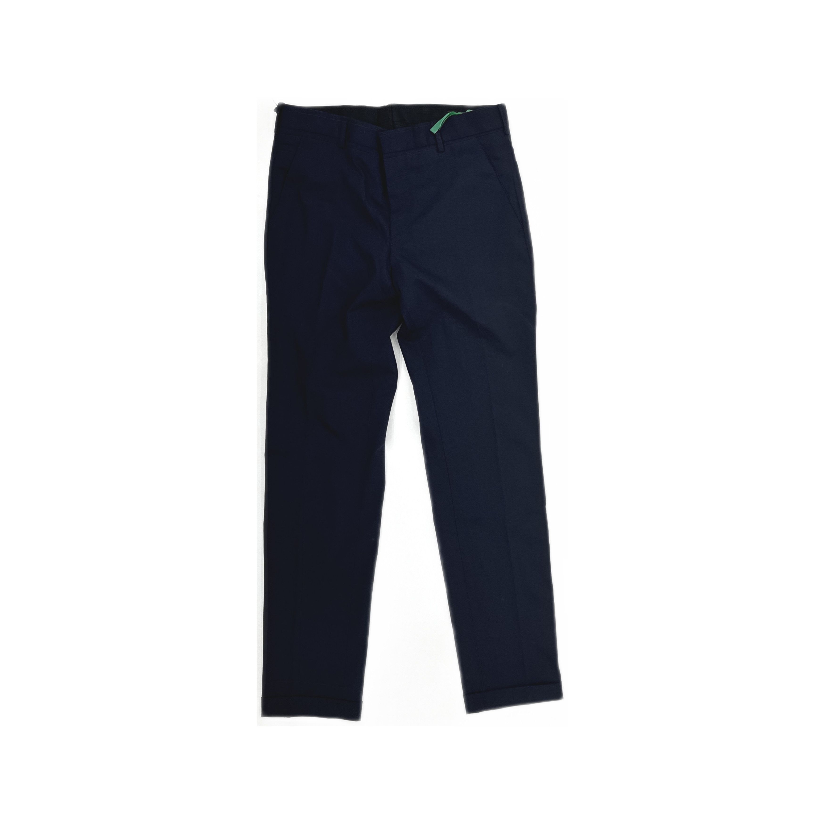Prada Prada Wool Stretch Trousers Navy Size 44 Size US 28 / EU 44 - 1 Thumbnail