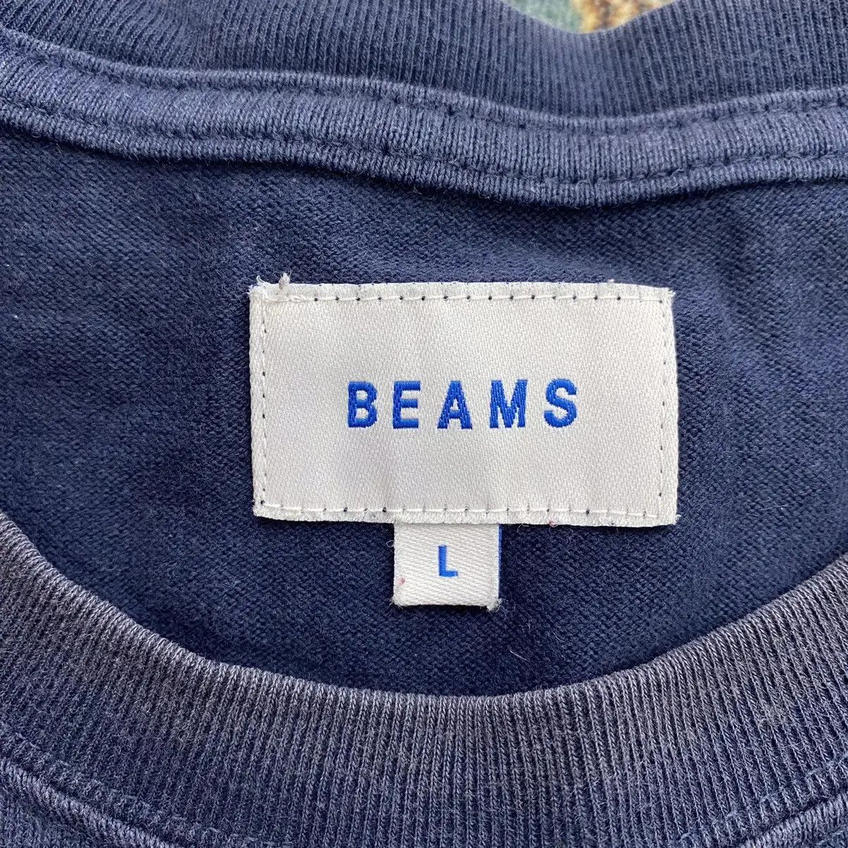 Beams Plus Vintage BEAMS PLUS Natural Dye Plain Pocket Tee Shirt Top Size US L / EU 52-54 / 3 - 8 Thumbnail