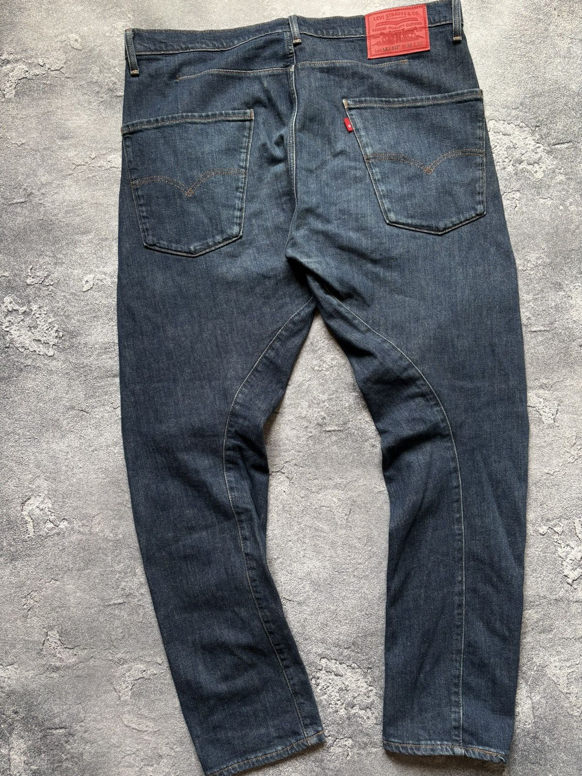 Levi's Levis Engineered LEJ 512 Twisted Leg Premium Denim Jeans Size US 36 / EU 52 - 4 Thumbnail