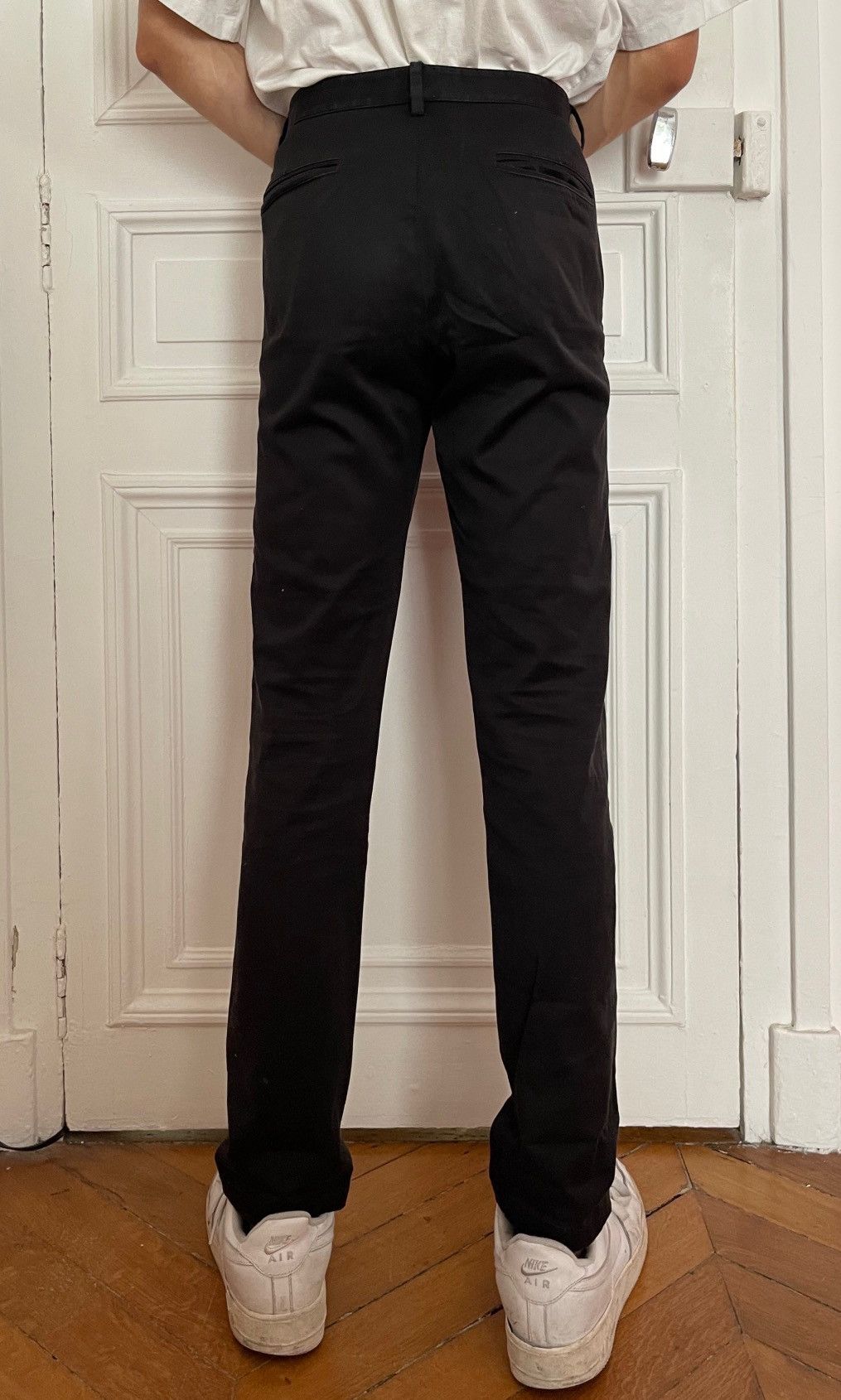 Versace Versace main line black cotton trousers pants Size US 32 / EU 48 - 3 Thumbnail