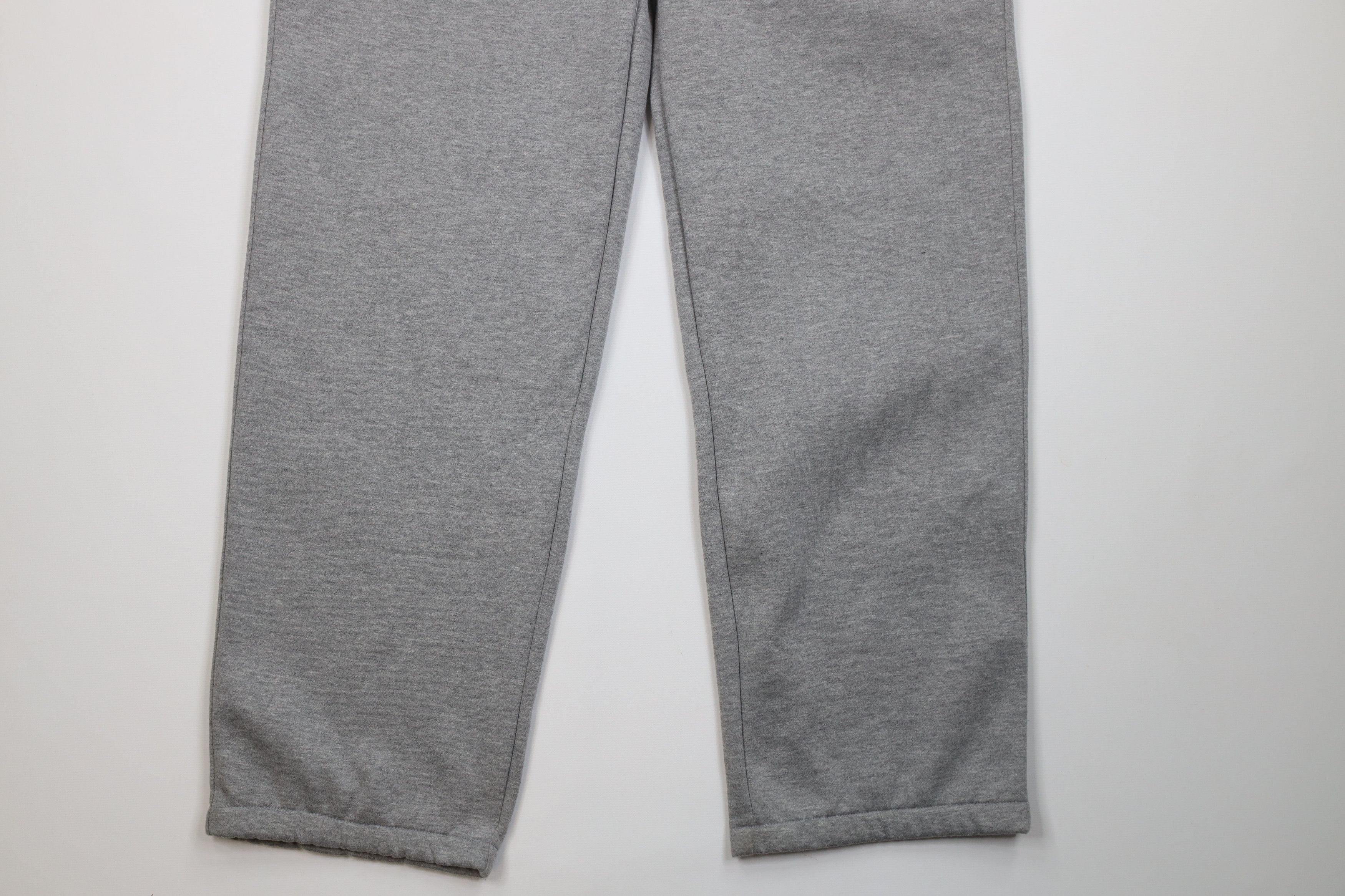 Vintage Vintage 90s Streetwear Heavyweight Wide Leg Sweatpants Gray Size US 42 / EU 58 - 4 Thumbnail