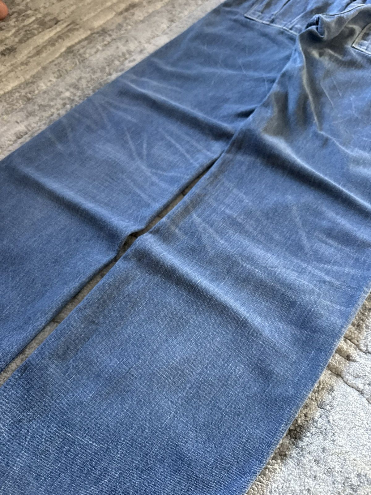 Beauty Beast 2000s Antgauge Japan Buckle Back Baker Denim Pants Size US 28 / EU 44 - 18 Thumbnail