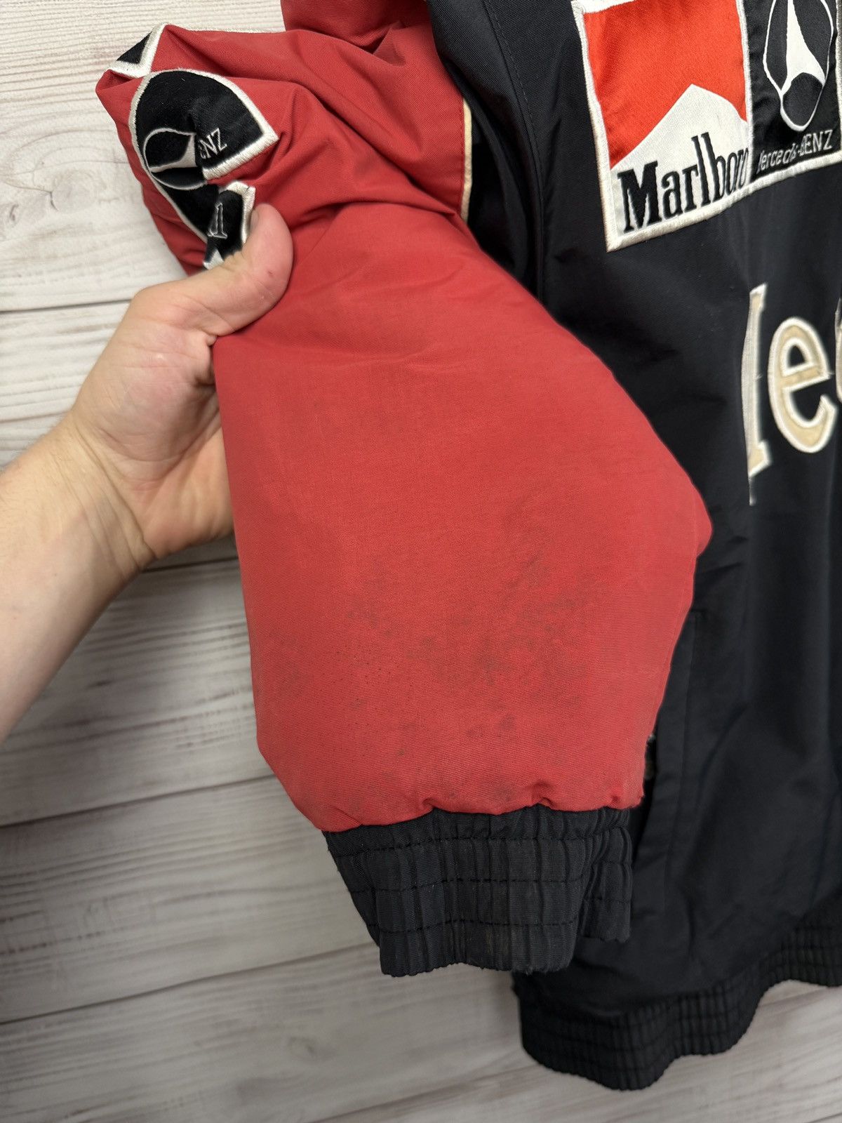Mercedes-Benz Vintage Racing Mercedes-Benz Jacket Malboro Shell Red Bull Size US M / EU 48-50 / 2 - 11 Thumbnail