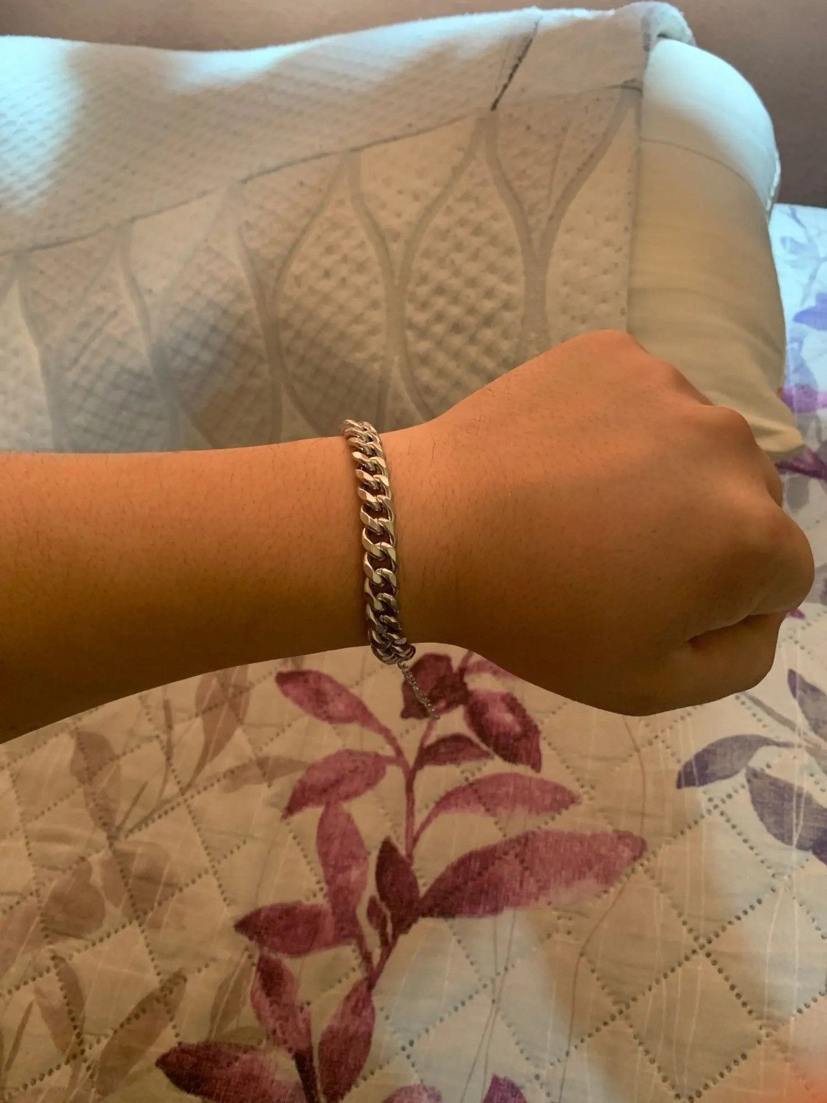 Other Gold Cuban Link Chain Bracelet – Streetwear Jewelry Size ONE SIZE - 3 Thumbnail