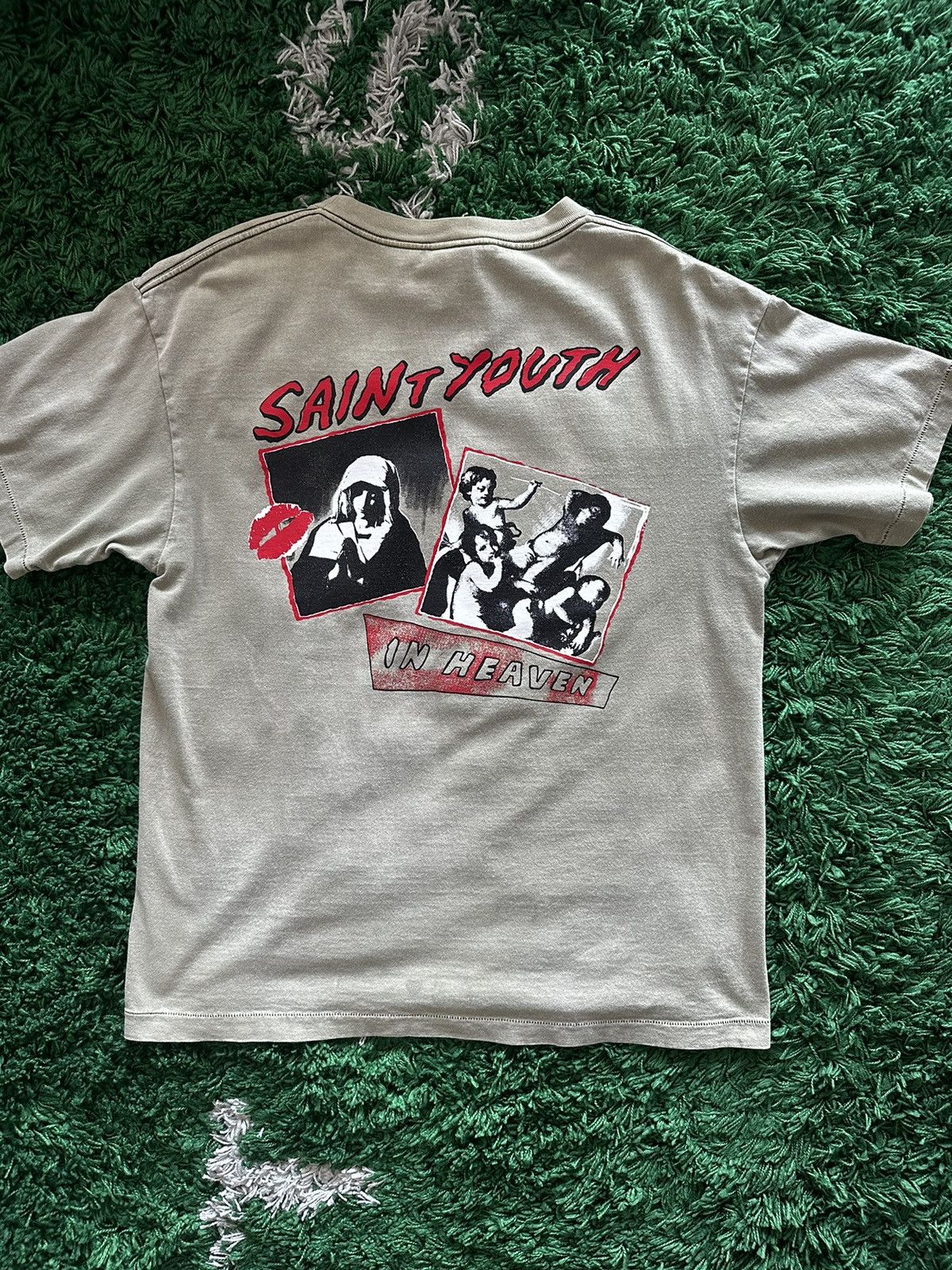 Saint Michael Saint Michael’s SAINT YOUTH T Shirt Size US L / EU 52-54 / 3 - 2 Thumbnail