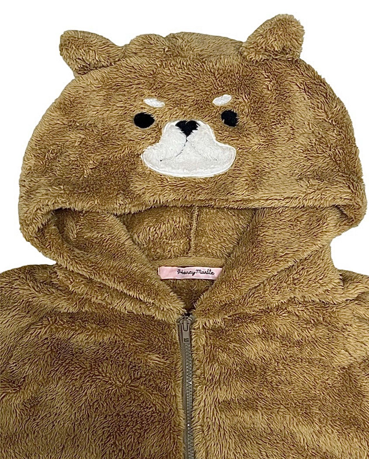If Six Was Nine Not Mad Punk Bear Sherpa fleece zipped Hoodie Size US L / EU 52-54 / 3 - 3 Thumbnail