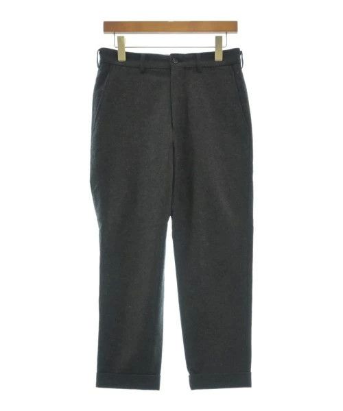 Comme des Garcons Homme Plus Casual Pants Slacks Plain Zipper Wool Hem Folded Gray Size US 30 / EU 46 - 1 Thumbnail
