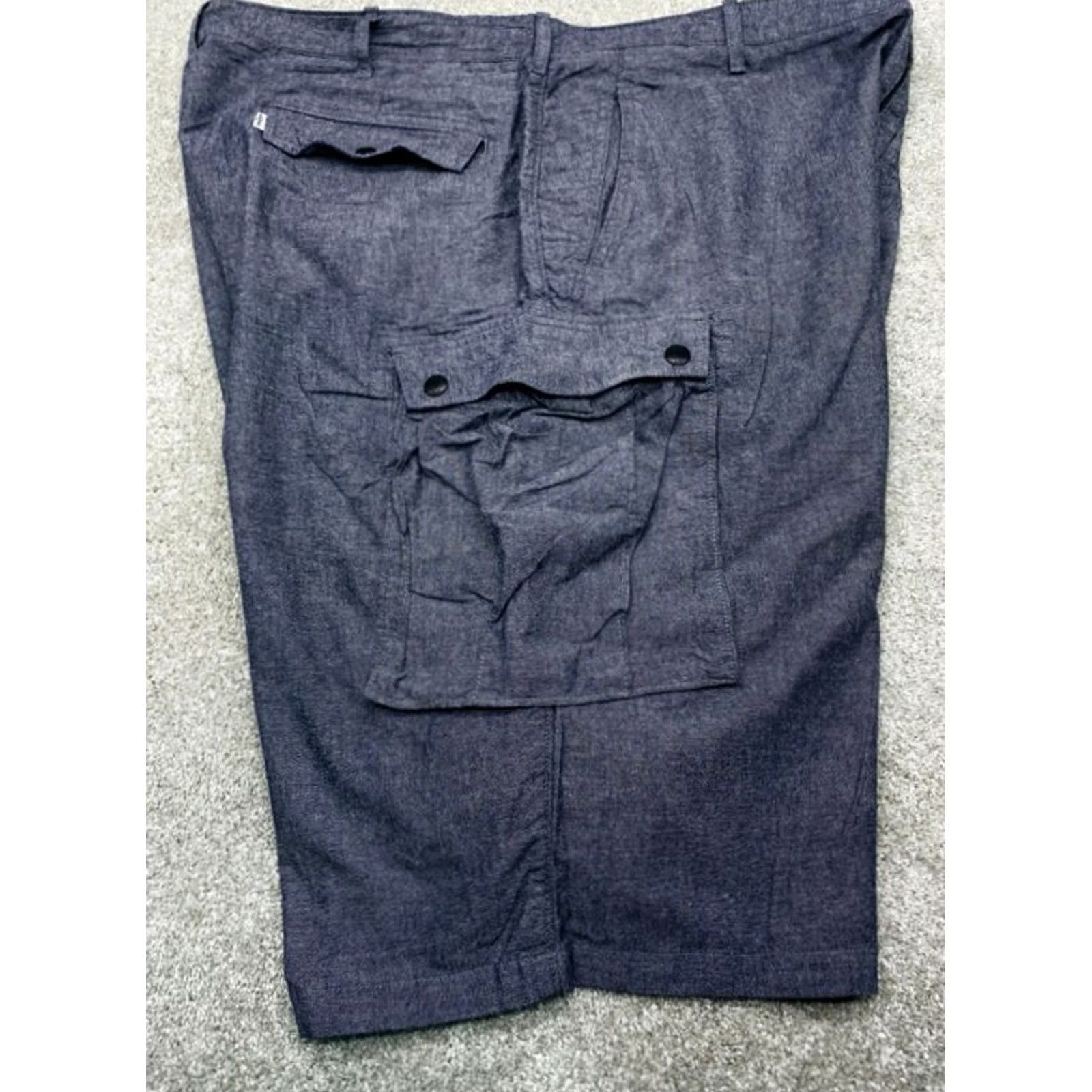 Levi's VINTAGE Levi's Carrier Cargo Shorts Mens 40x12 Gray 100% Cotton 4186 Size US 40 / EU 56 - 4 Thumbnail