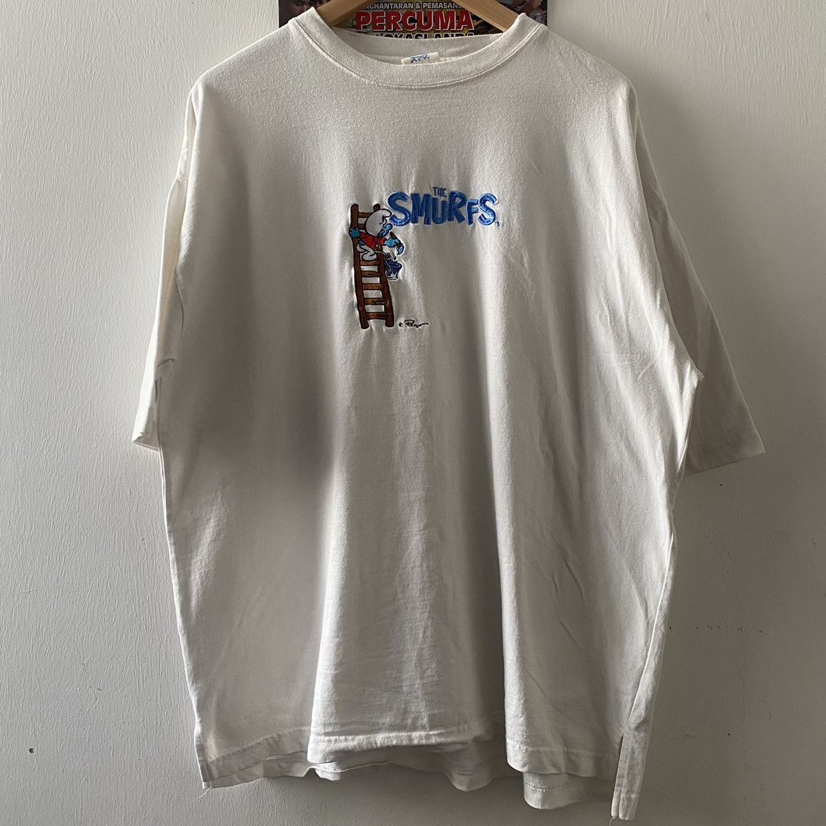 Japanese Brand × Vintage Beauty n Best x The Smurfs Animate x Embroidery Small Grafik Size US XL / EU 56 / 4 - 1 Thumbnail