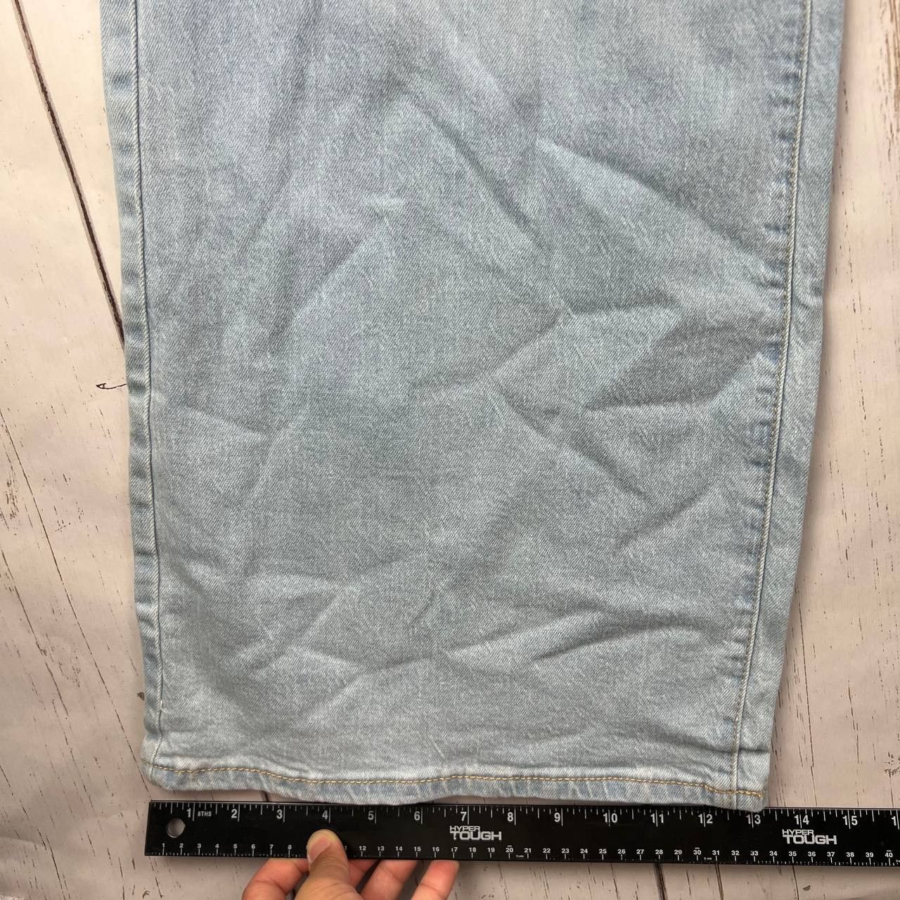 Other A Day New 27x31 High Rise Relaxed Hip & Thigh Wide Leg Denim Size 27" / US 4 / IT 40 - 4 Thumbnail