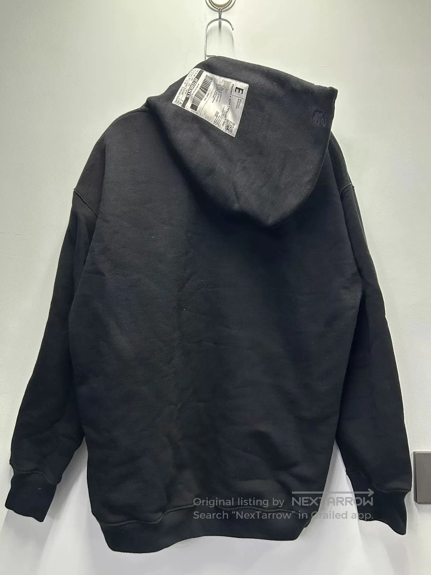 Vetements Vetements Logo Black Hoodie Size M. Size US M / EU 48-50 / 2 - 3 Thumbnail