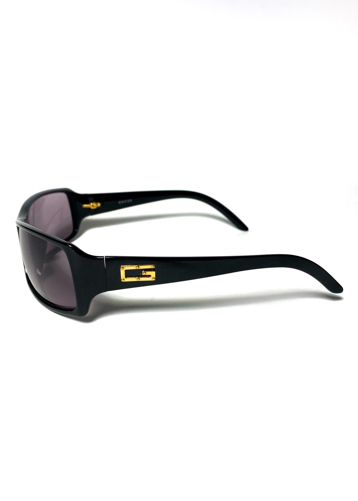 Gucci Gold Logo G Vintage Gucci Sunglasses Size ONE SIZE - 3 Thumbnail