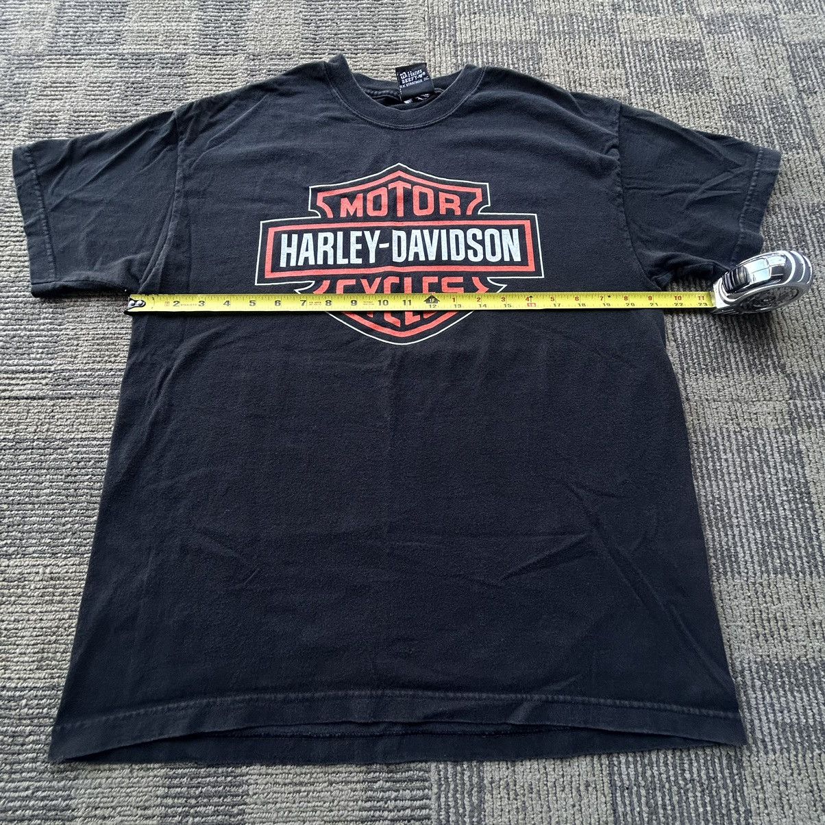 Harley Davidson Vintage 1999 Harley Davidson Tampa FL Double Sided T-shirt Size US L / EU 52-54 / 3 - 4 Thumbnail