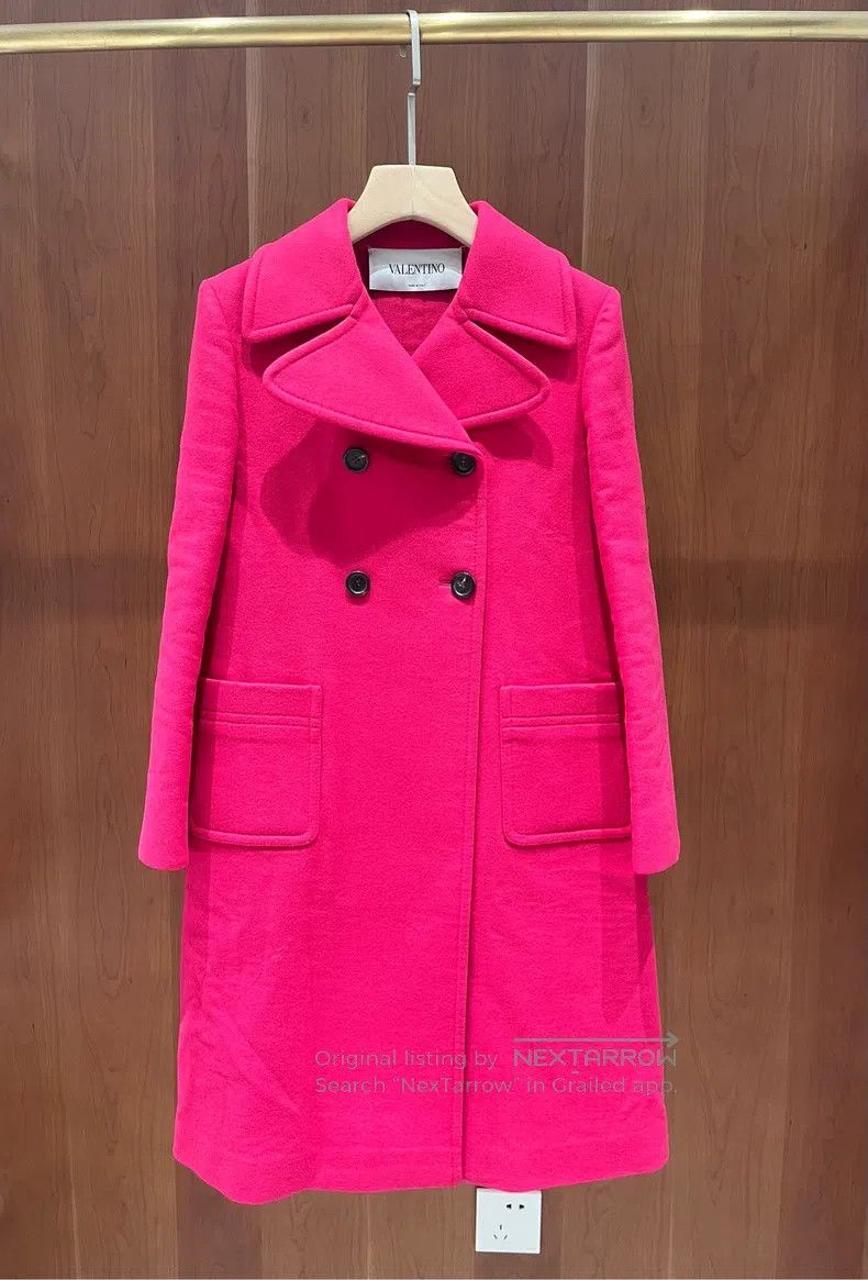 Valentino Valentino Rose red coat Size S / US 4 / IT 40 - 1 Thumbnail