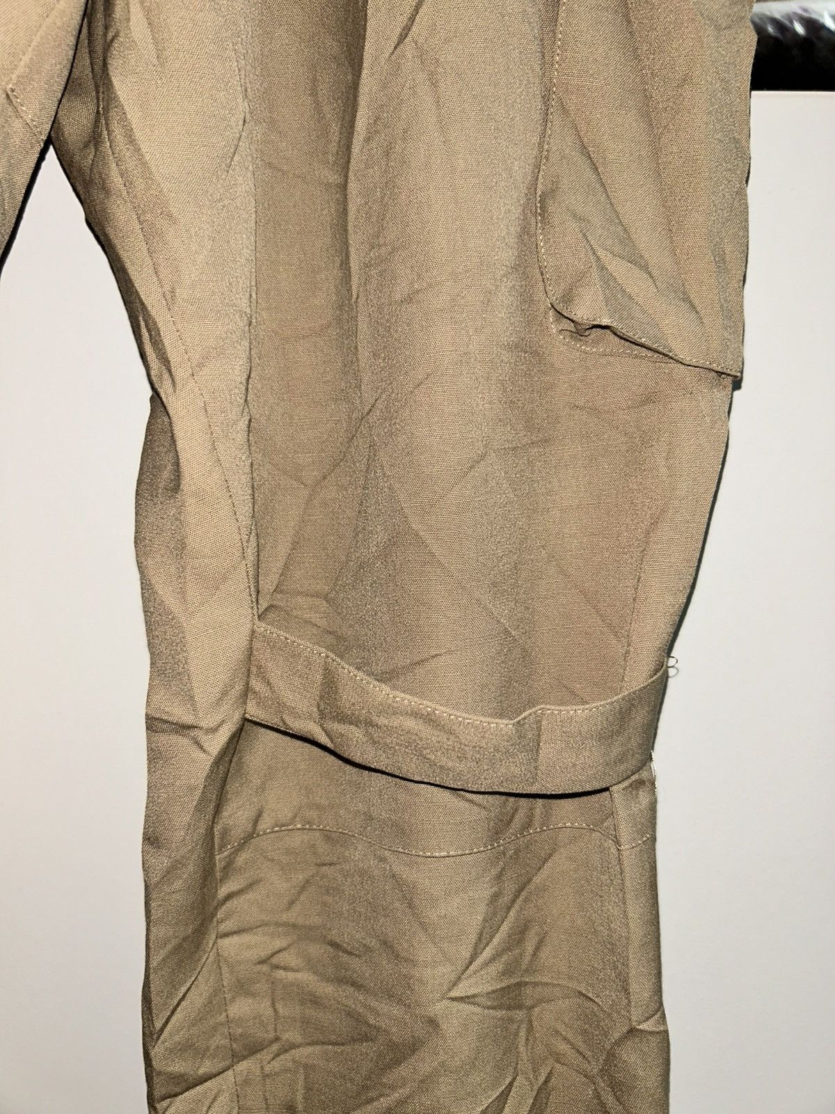 Jean Paul Gaultier Femme Monkey Bondage Multipocket Punk Wool Pants Size 26" / US 2 / IT 38 - 14 Thumbnail