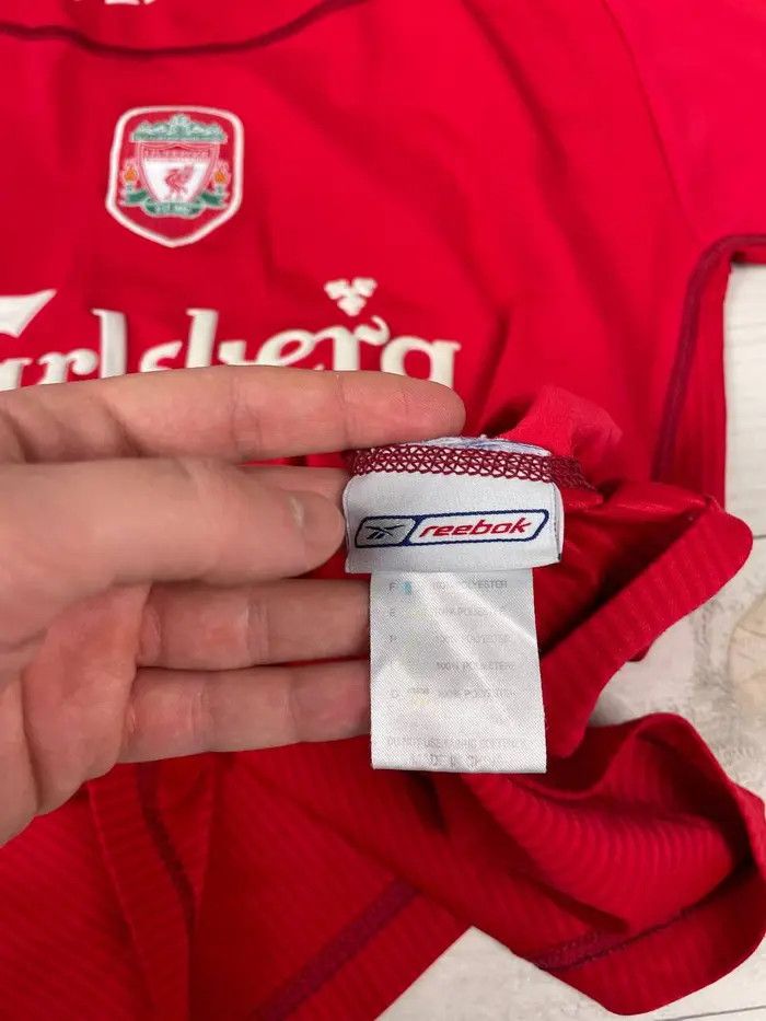 Reebok Reebok Liverpool 2002 2004 Owen #10 Home Shirt Soccer Jersey Size US S / EU 44-46 / 1 - 12 Thumbnail