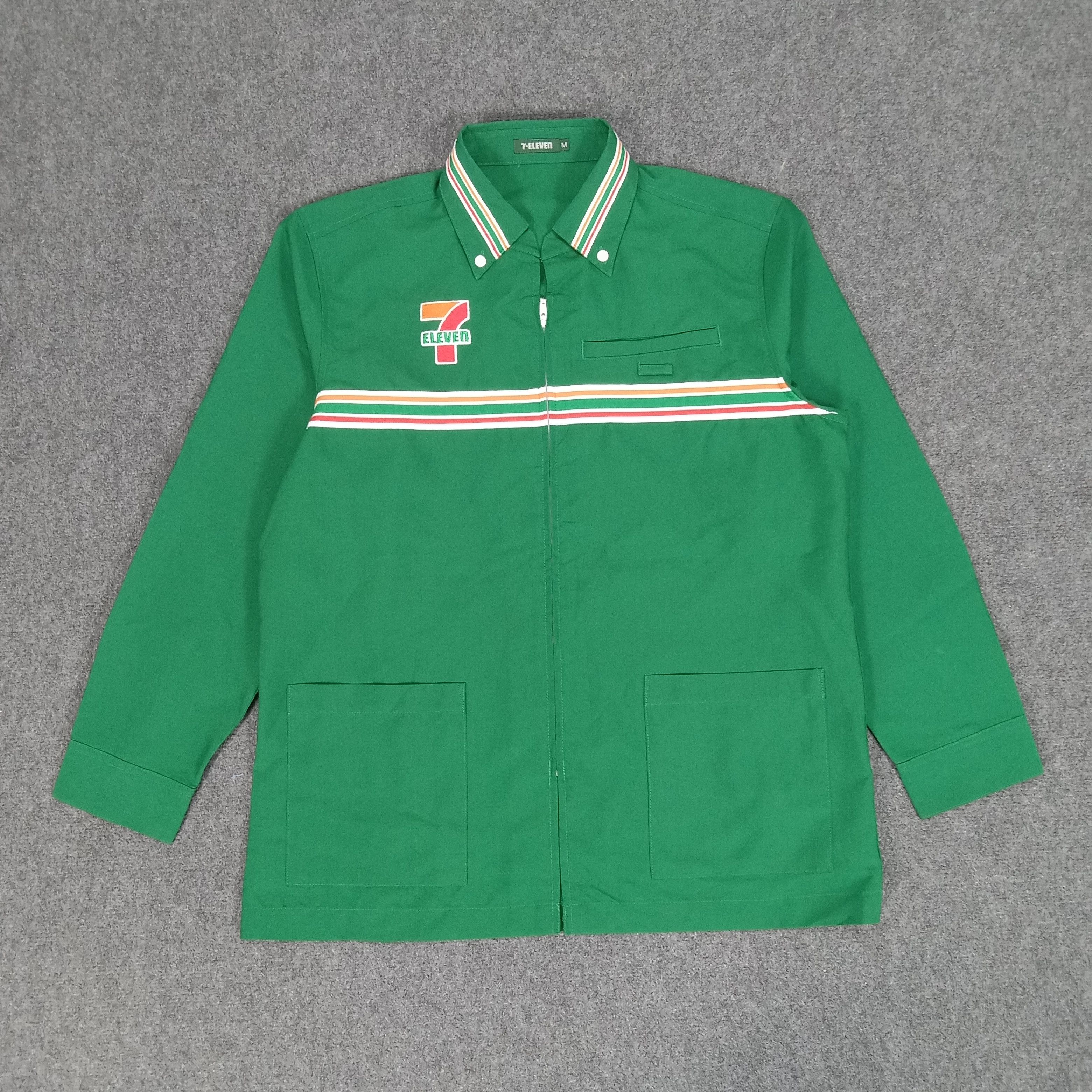 Japanese Brand × Vintage 7 Eleven Japanese Brand Uniform Jacket Size US M / EU 48-50 / 2 - 3 Thumbnail